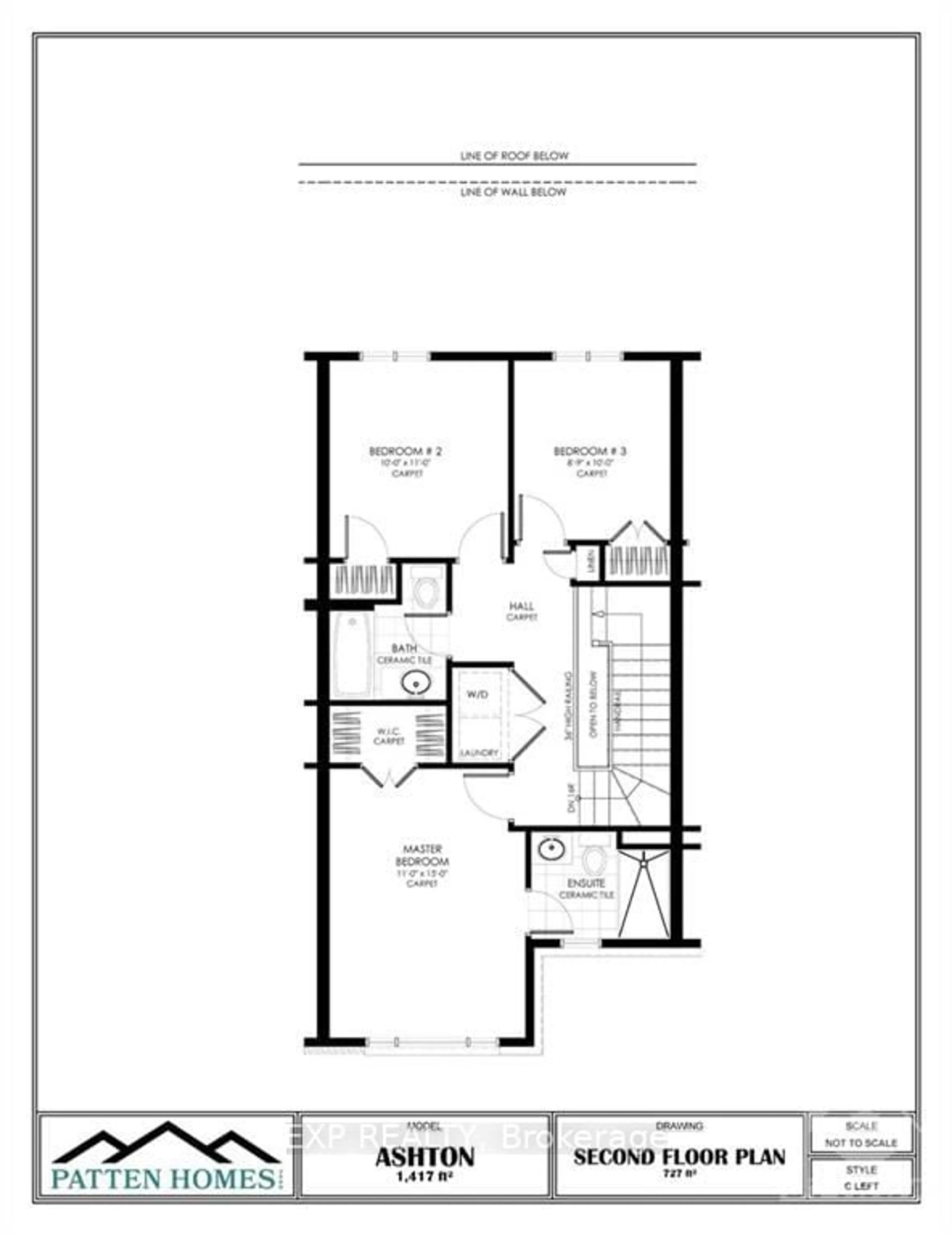 Floor plan for BLK 23 Unit 3 LEWIS St, Carleton Place Ontario K7C 0P6