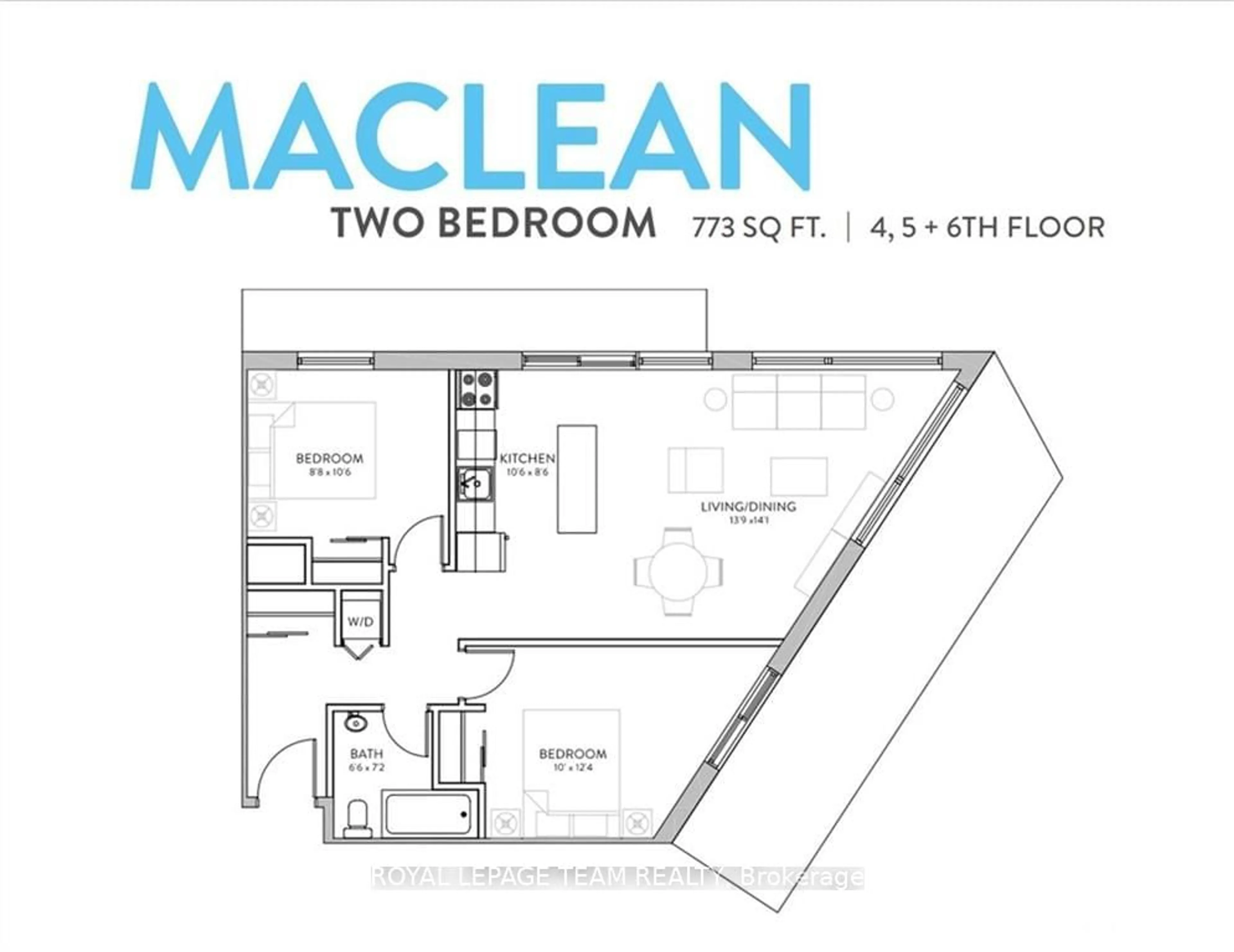 Floor plan for 1000 WELLINGTON St #407, West Centre Town Ontario K1Y 2X9