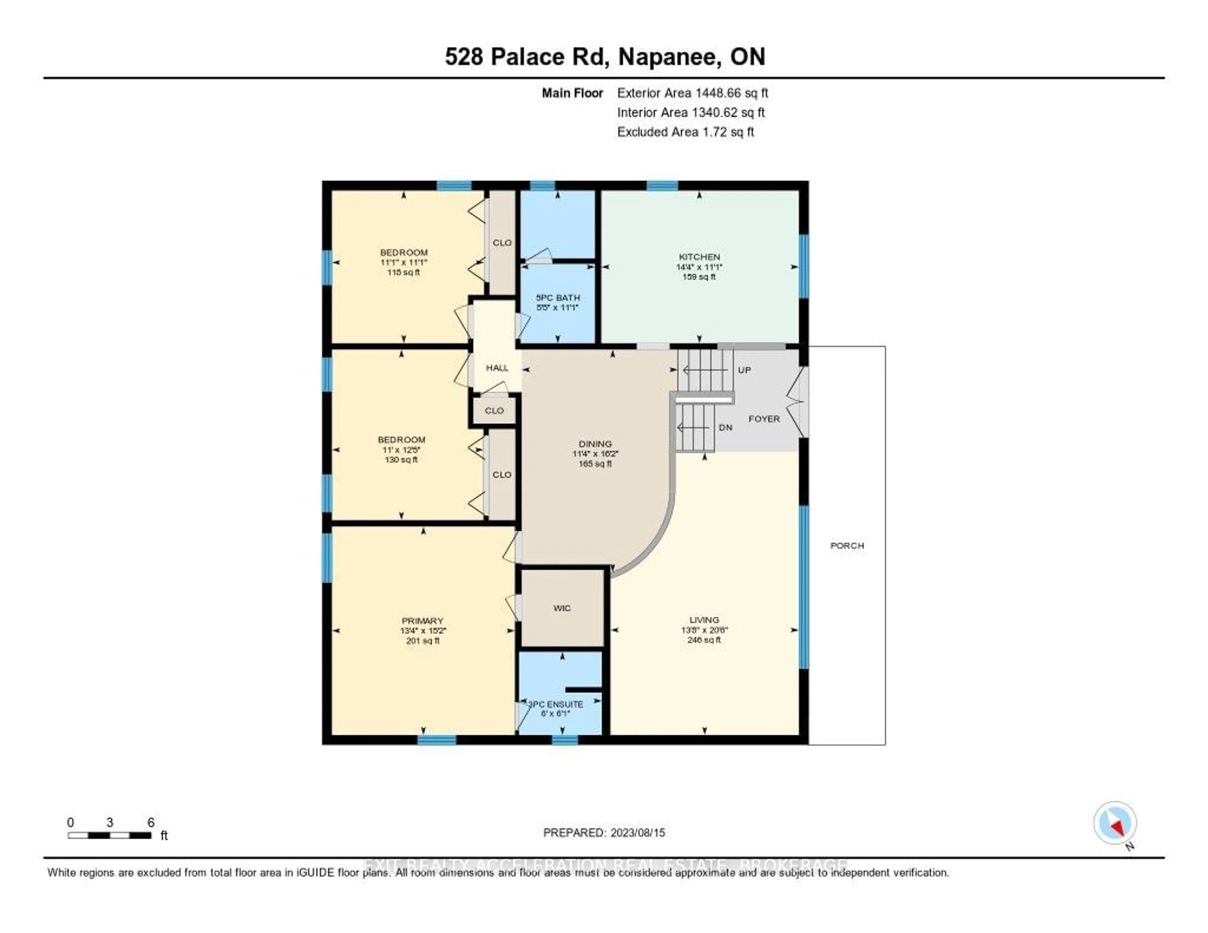 Floor plan for 528 Palace Rd, Greater Napanee Ontario K7R 1A7