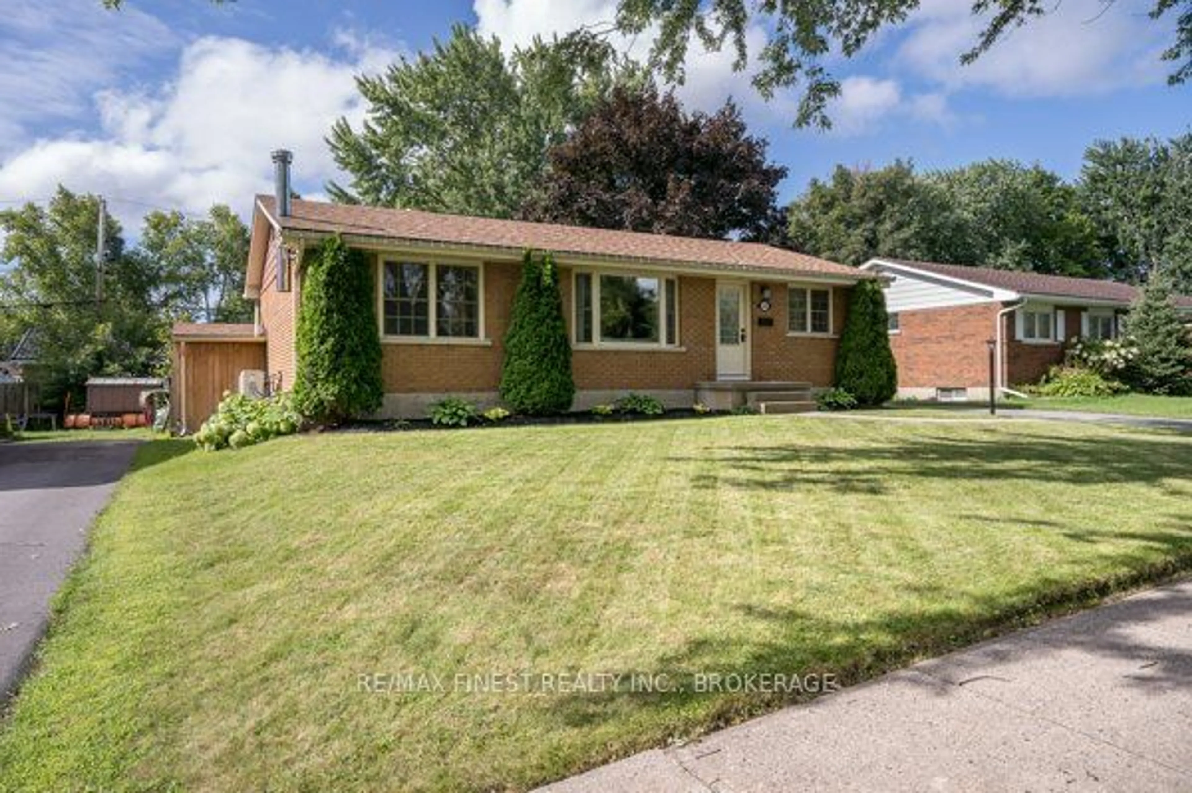 Frontside or backside of a home, the street view for 169 Belmont Ave, Kingston Ontario K7M 4T3