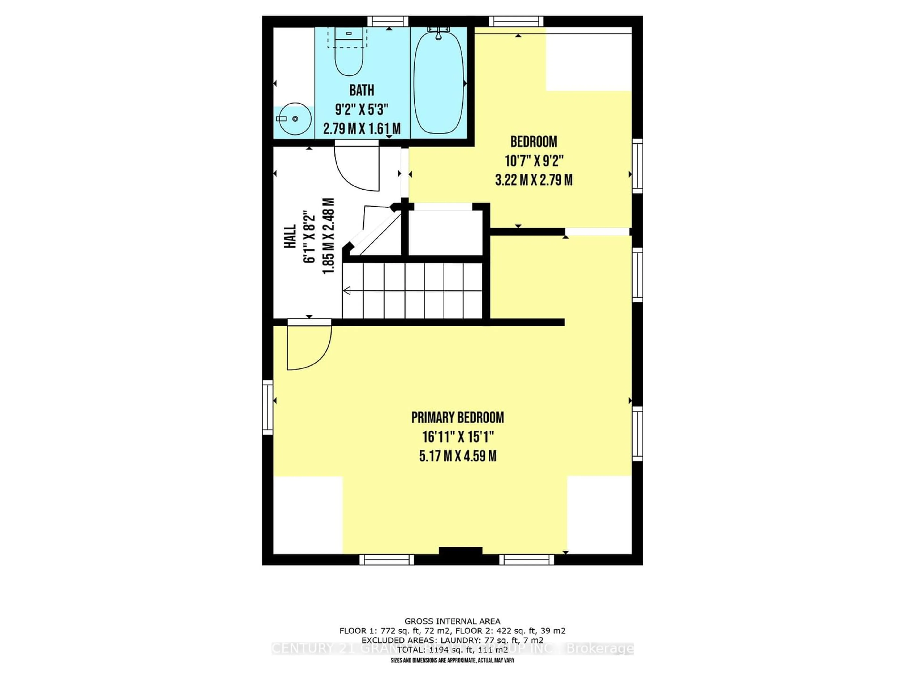 Floor plan for 9 Monck St, Bancroft Ontario K0L 1C0