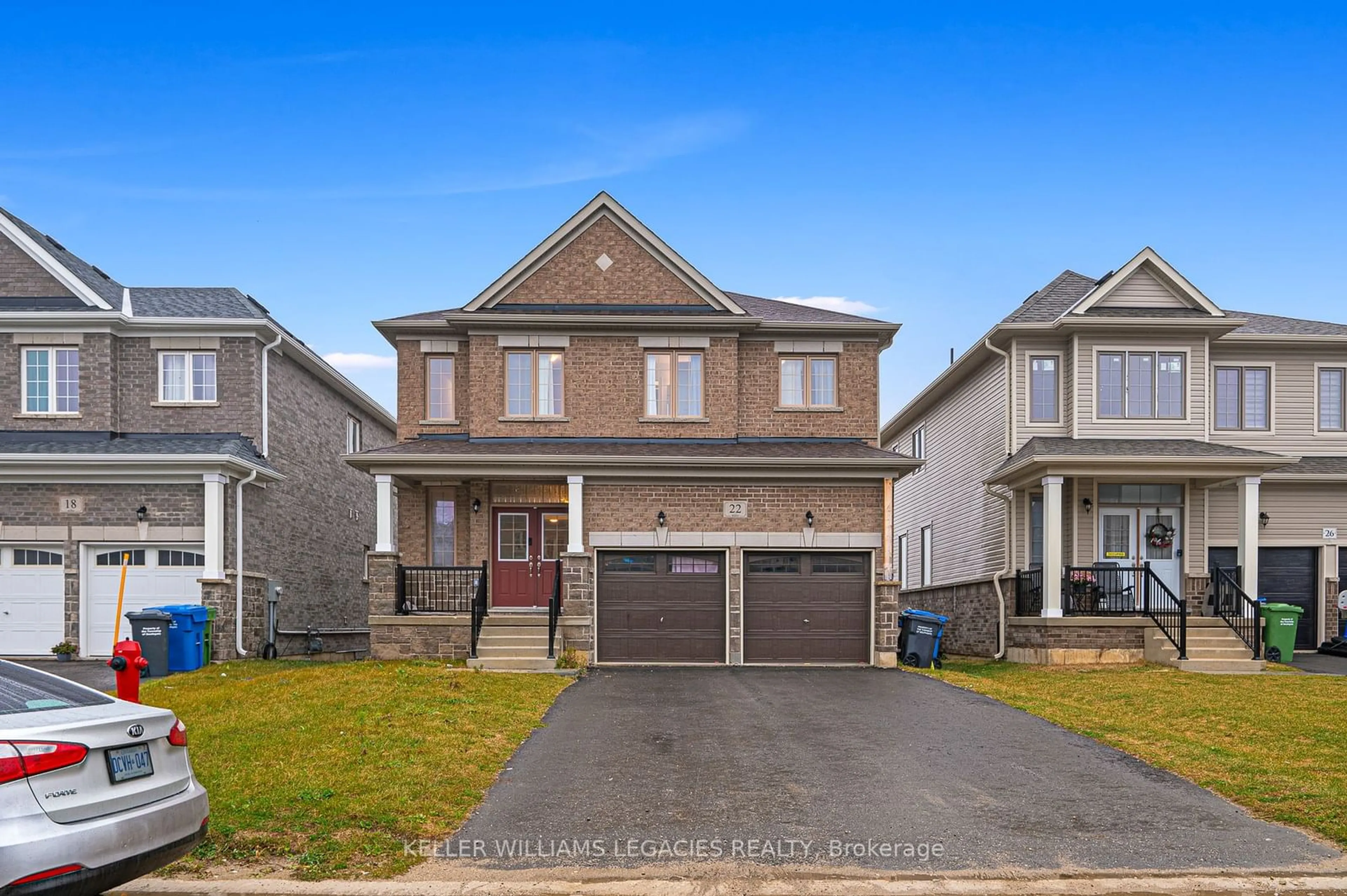 Frontside or backside of a home, the street view for 22 Mackenzie St, Southgate Ontario N0C 1B0