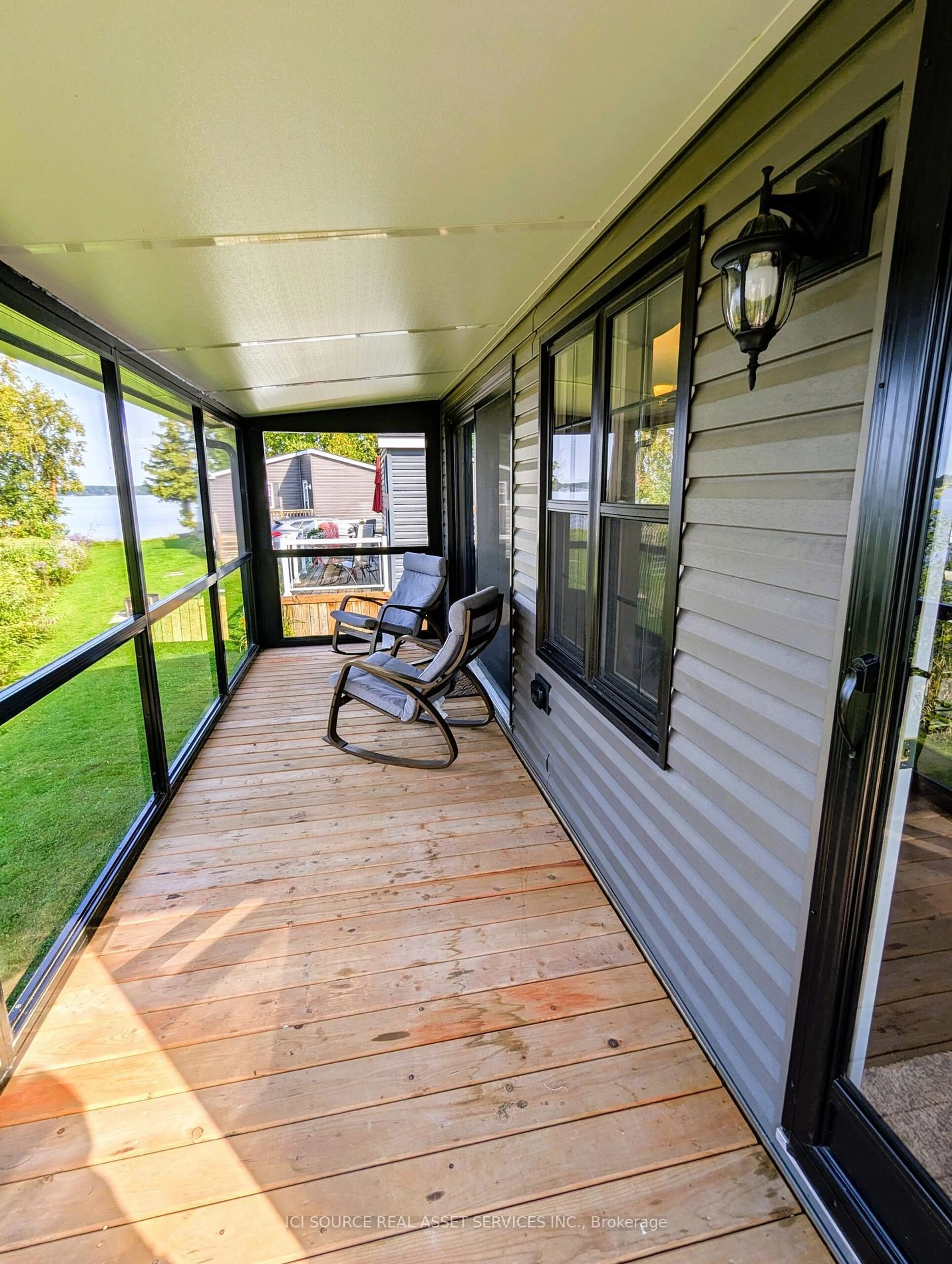 Patio, cottage for 155 McCrearys Beach #LVV226, Drummond/North Elmsley Ontario K7H 3C8