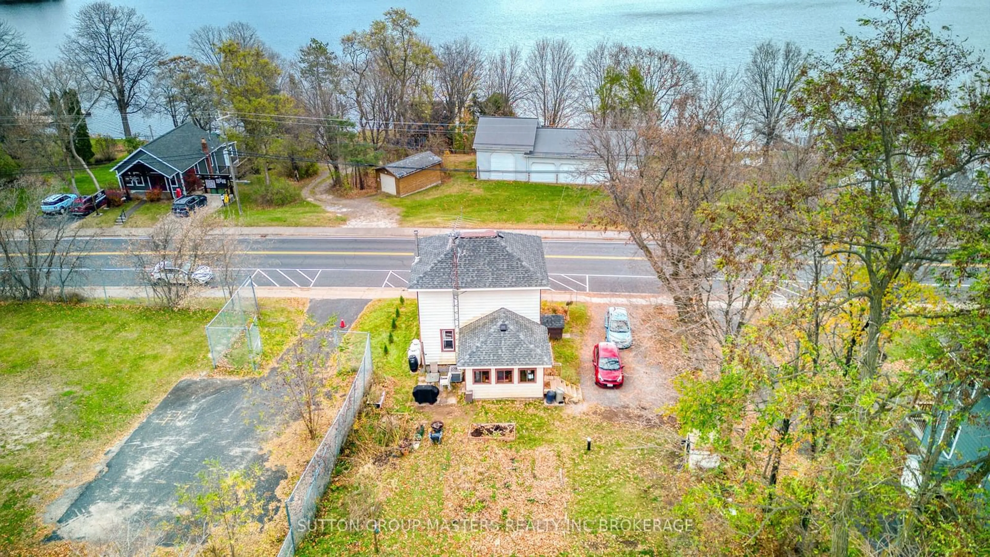 A pic from exterior of the house or condo, the street view for 14193 Highway 38, Central Frontenac Ontario K0H 2P0