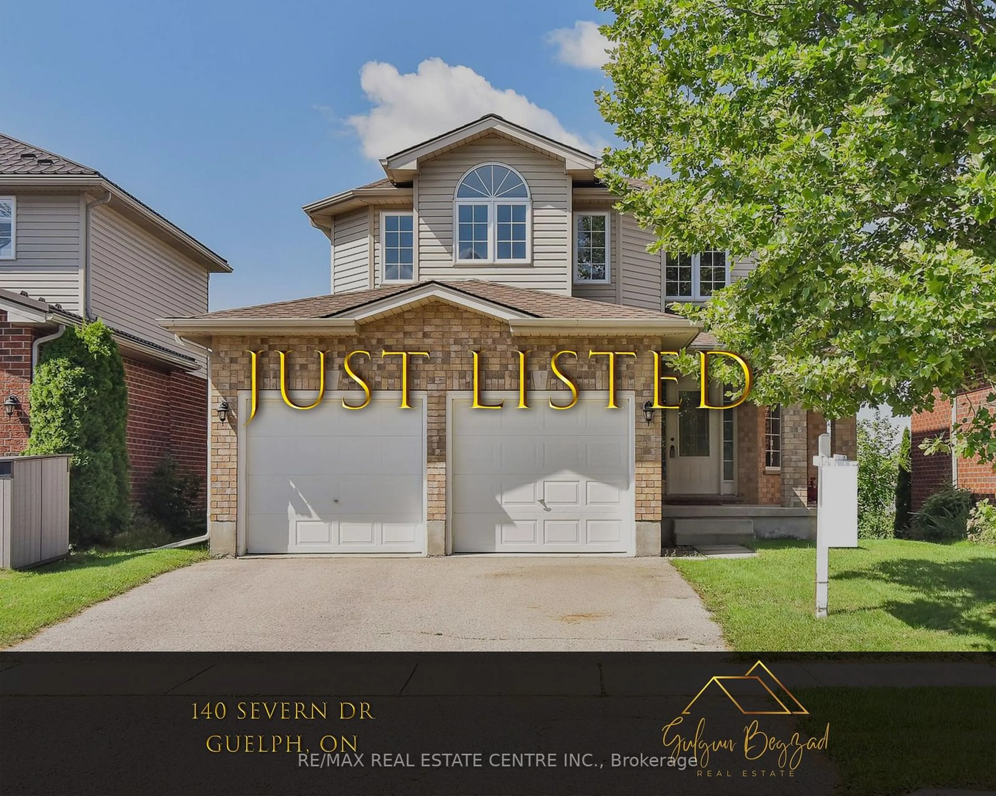 Frontside or backside of a home, the street view for 140 Severn Dr, Guelph Ontario N1E 7K6