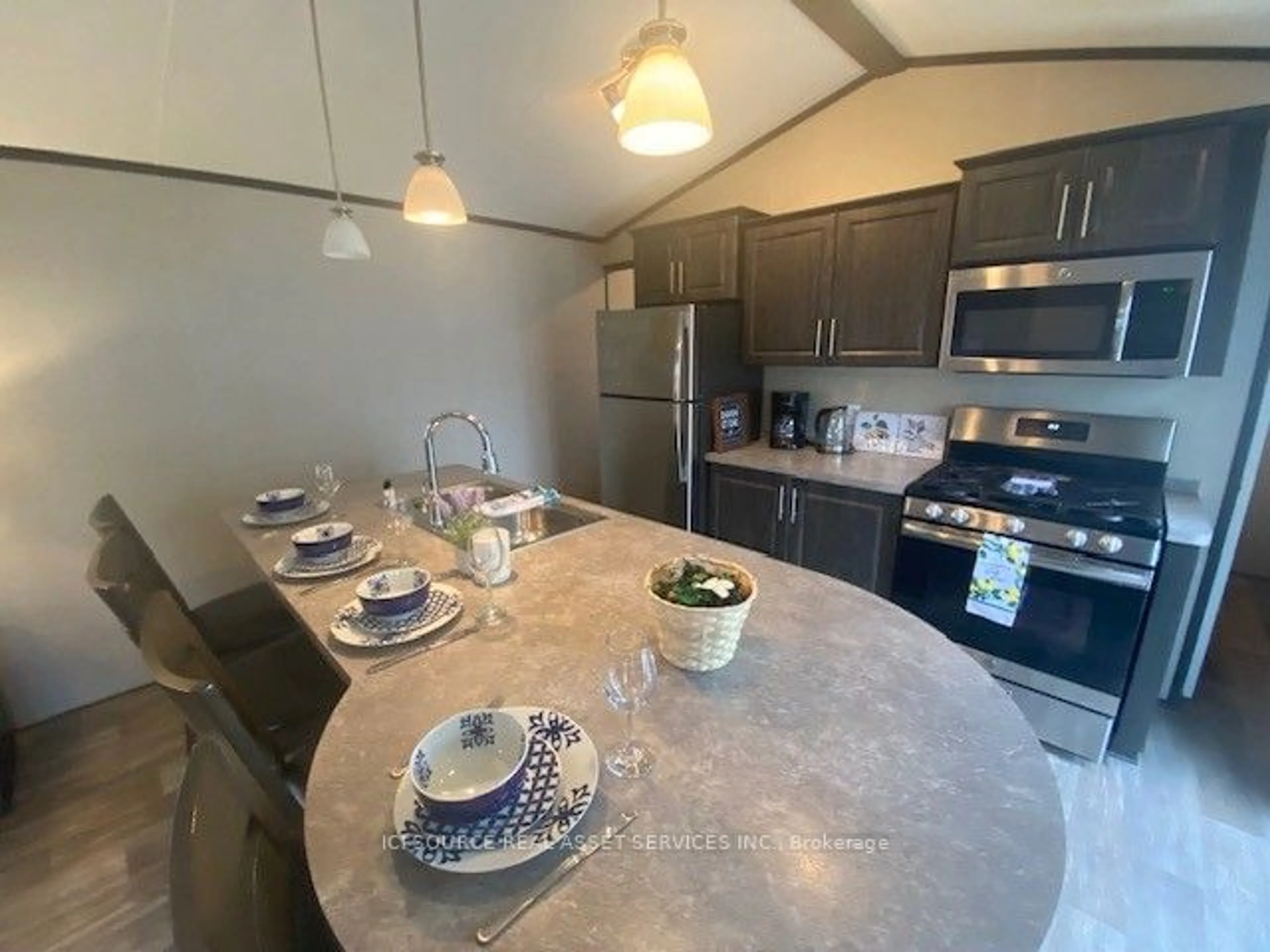 Open concept kitchen for 7100 County Rd 18 #3B, Alnwick/Haldimand Ontario K0K 2X0