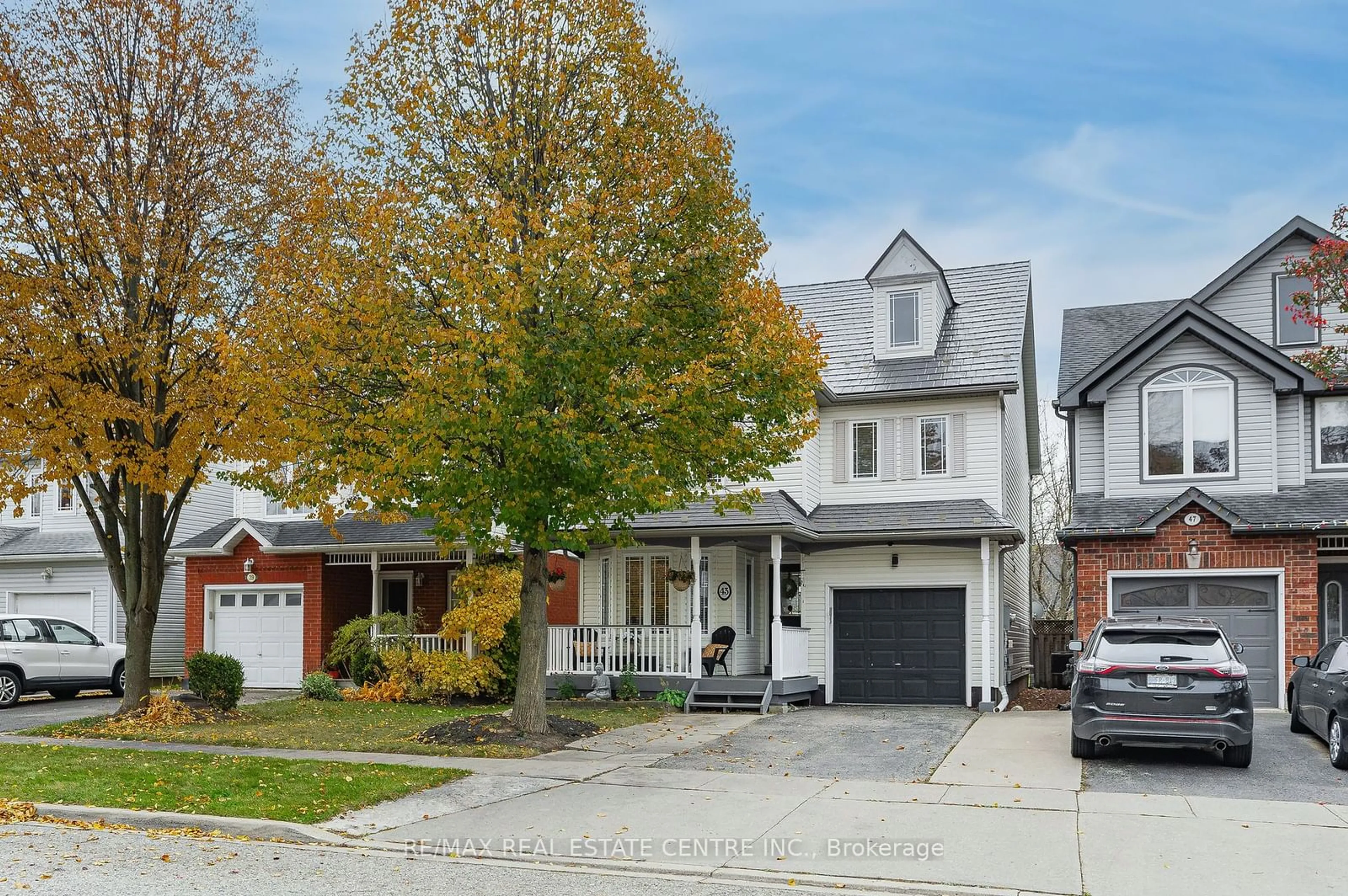 Frontside or backside of a home, the street view for 43 Marcy Cres, Cambridge Ontario N3C 4H5