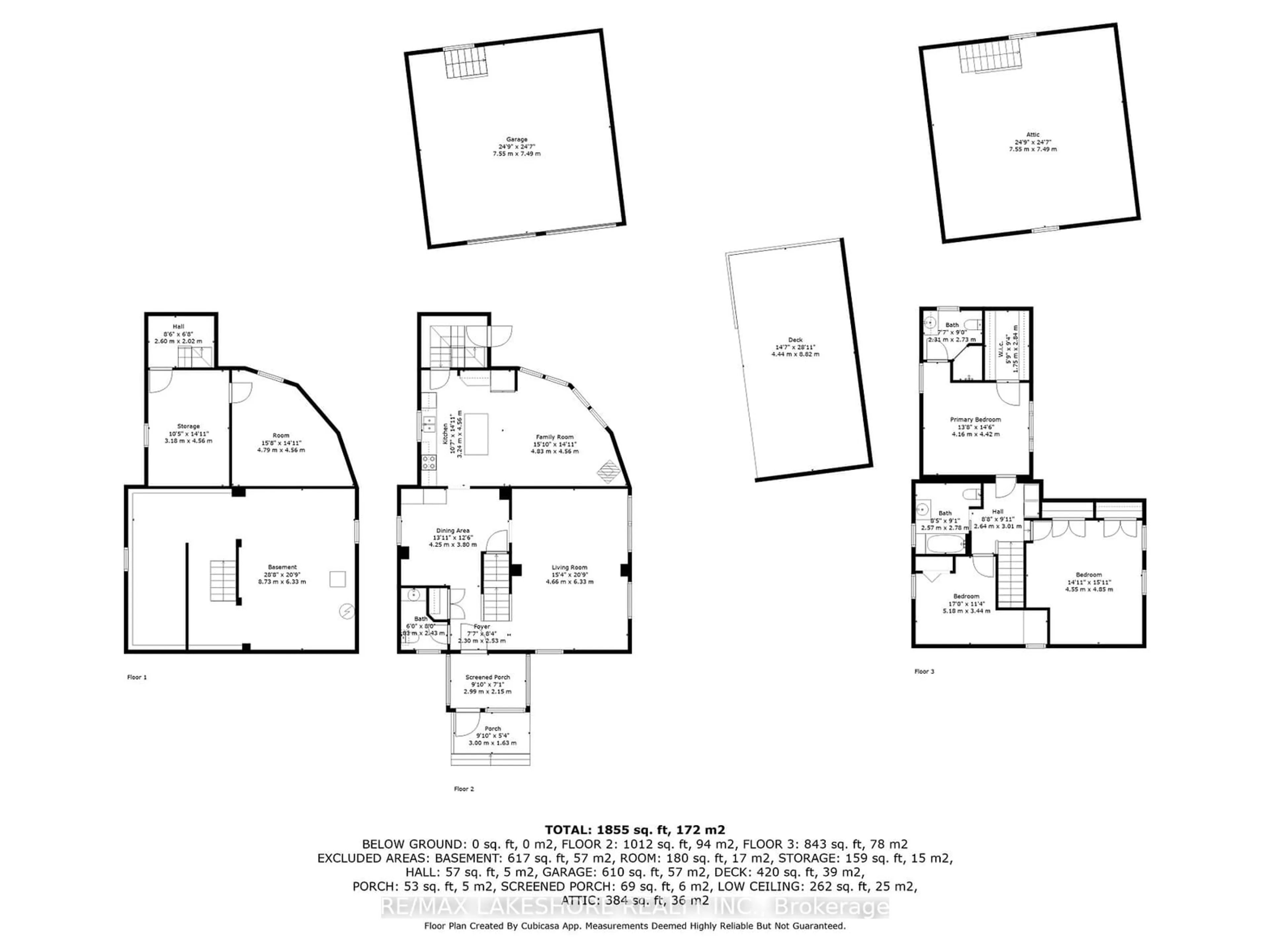 Floor plan for 231 Perry St, Cobourg Ontario K9A 1P2