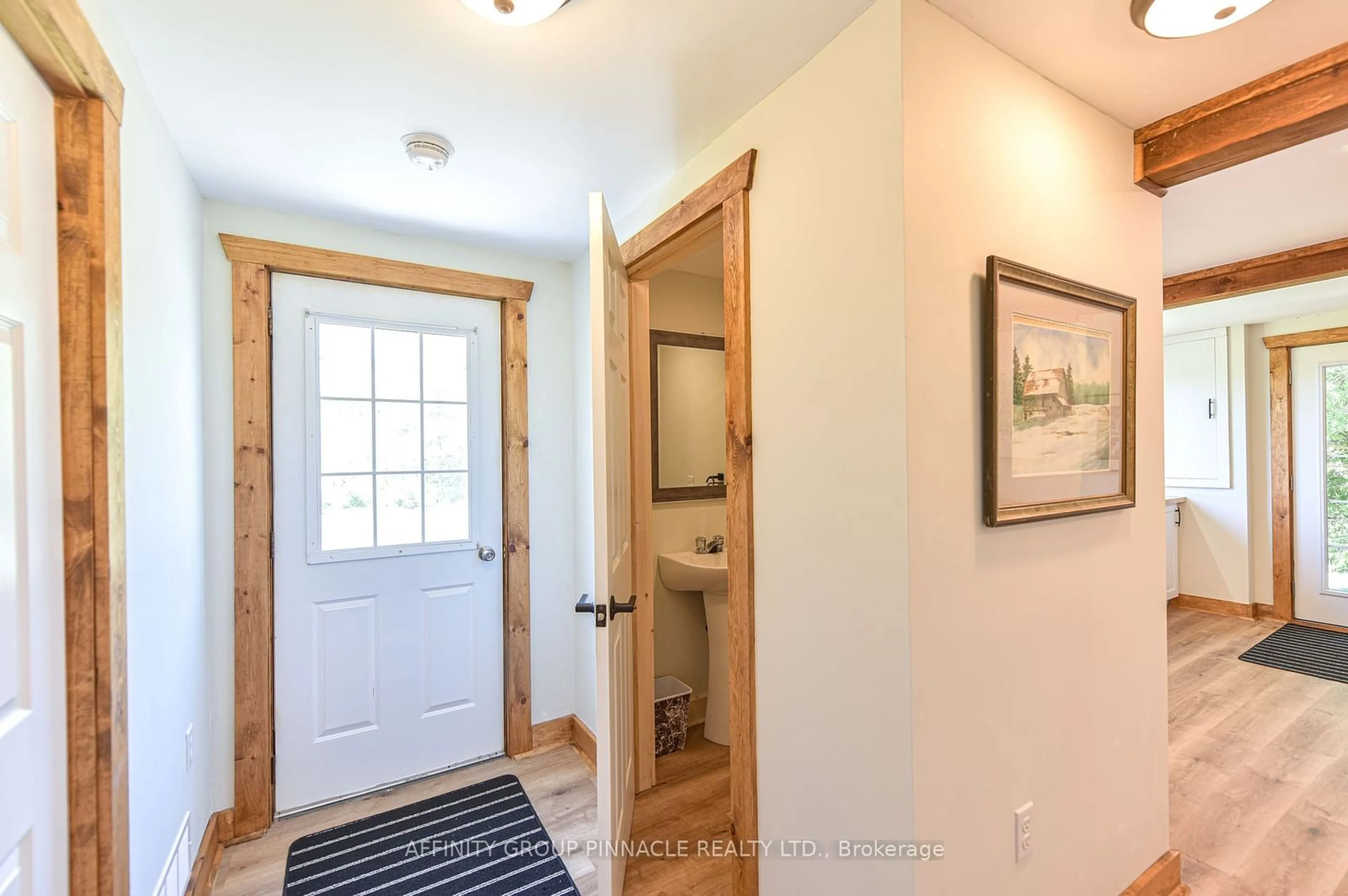 Indoor entryway, wood floors for 1146 Baseline Rd, Kawartha Lakes Ontario K0M 1K0