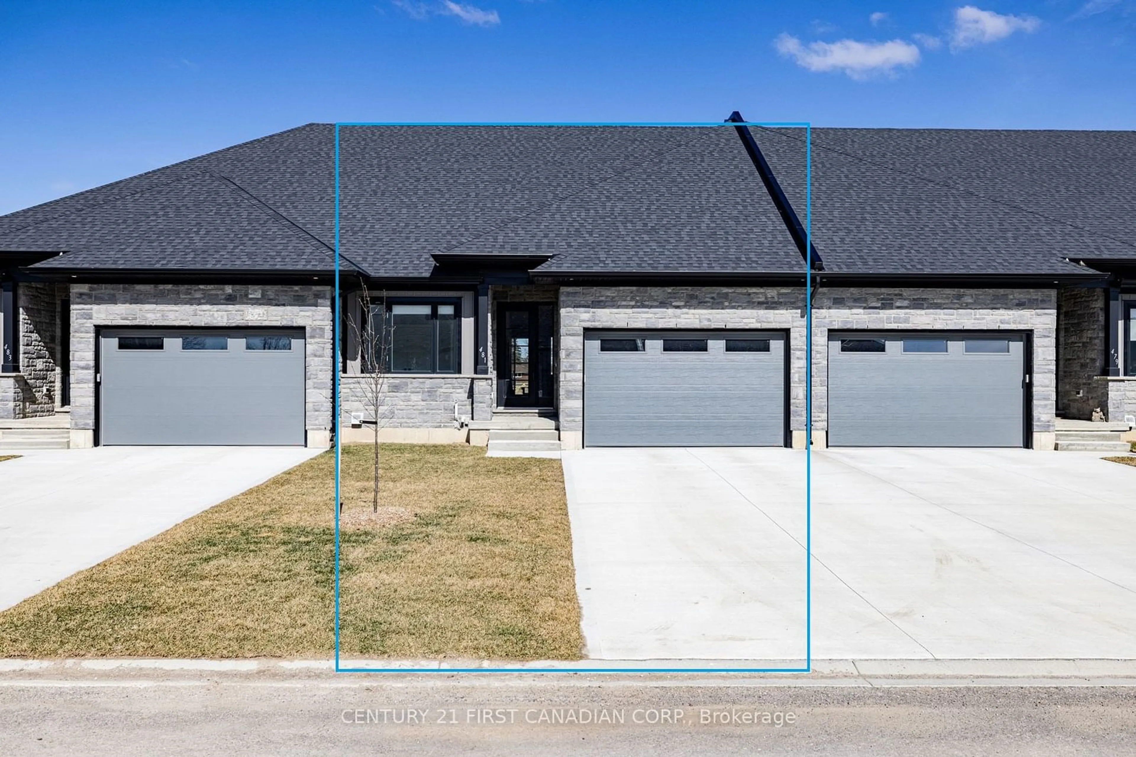 Frontside or backside of a home, the street view for 481 Kip Lane, Plympton-Wyoming Ontario N0N 1T0