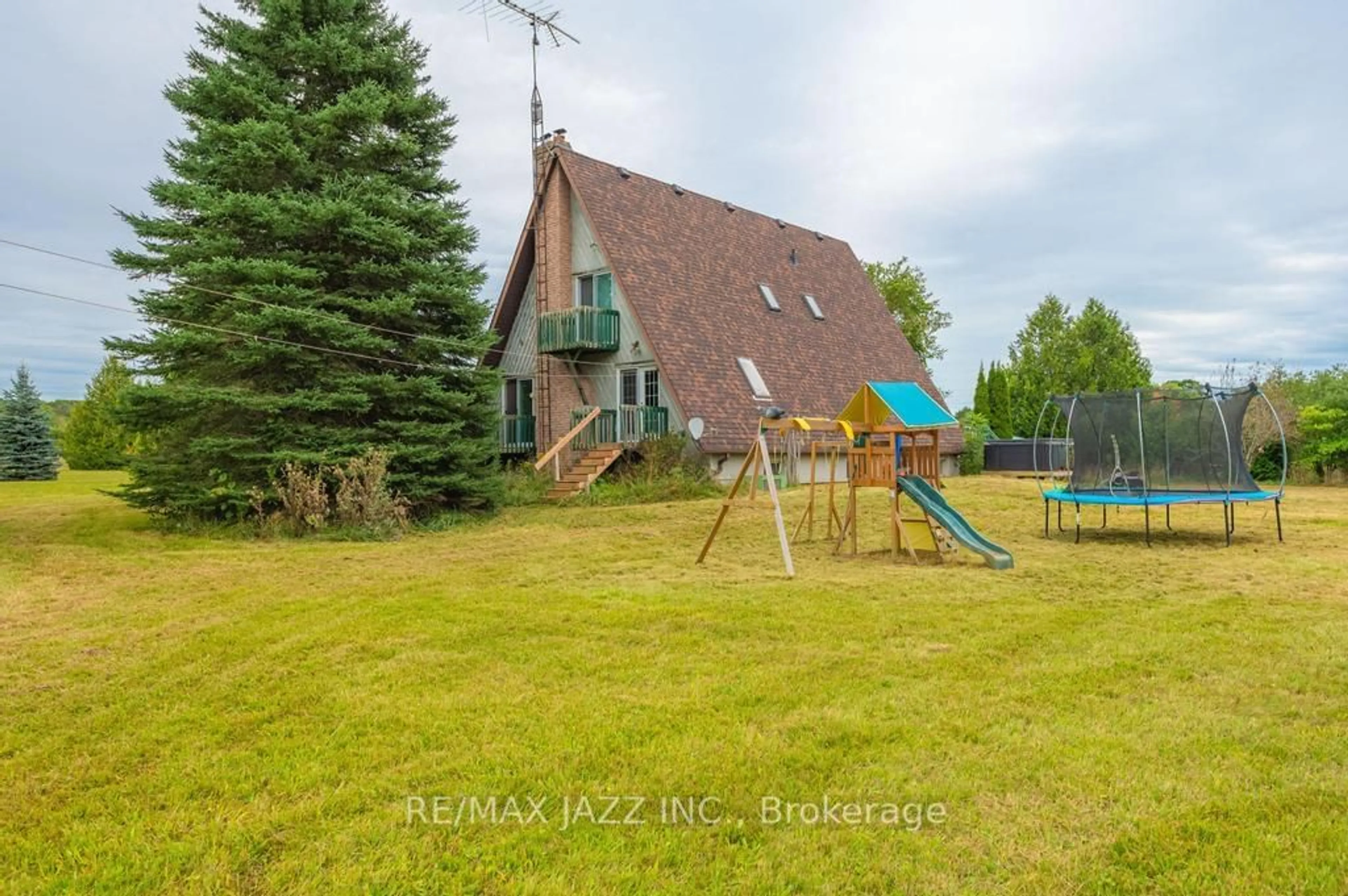 Frontside or backside of a home, cottage for 243 Cameron Rd, Kawartha Lakes Ontario K0M 1G0