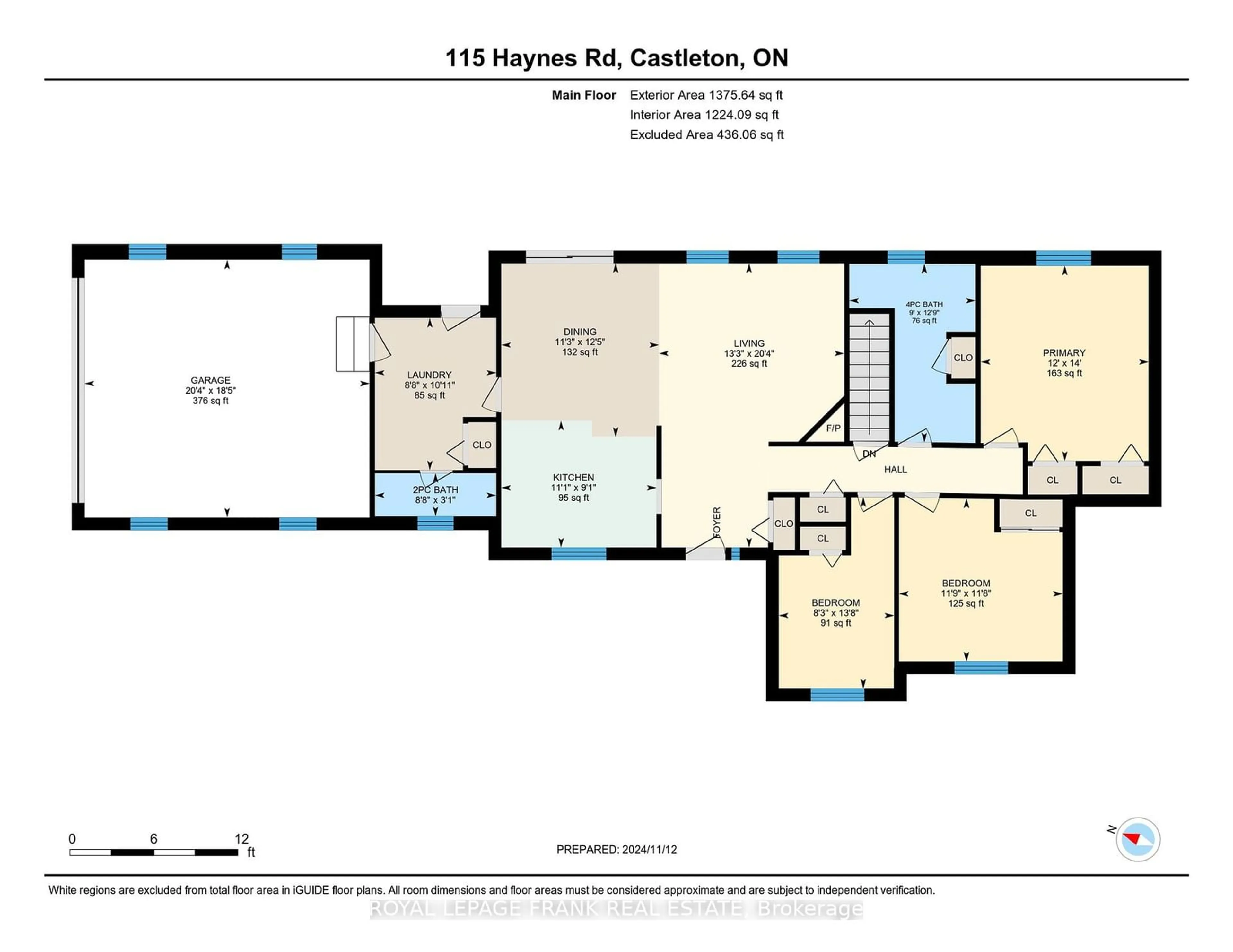 Floor plan for 115 Haynes Rd, Cramahe Ontario K0K 1M0