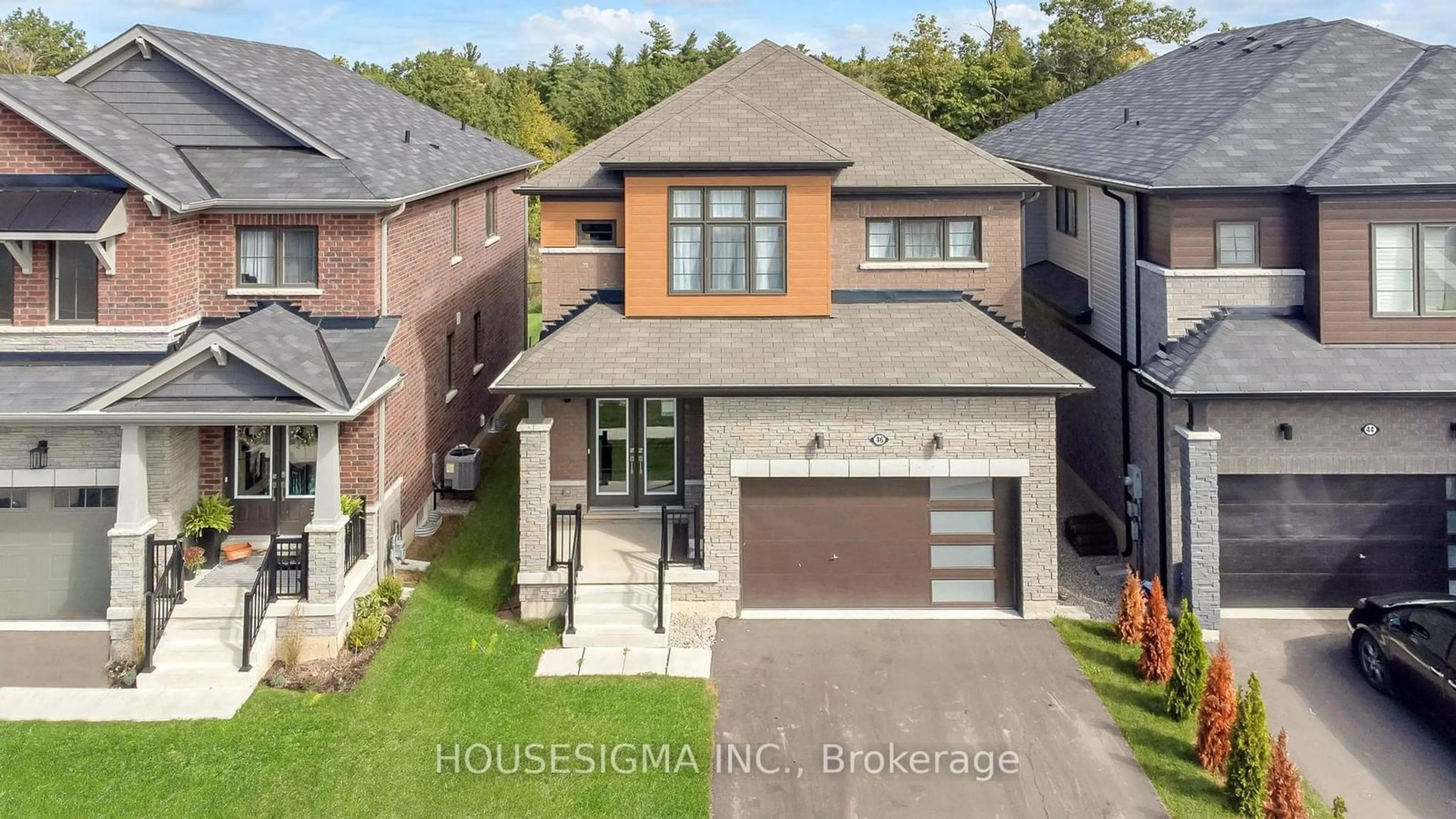 Frontside or backside of a home, cottage for 46 Hawick Cres, Haldimand Ontario N3W 0G5