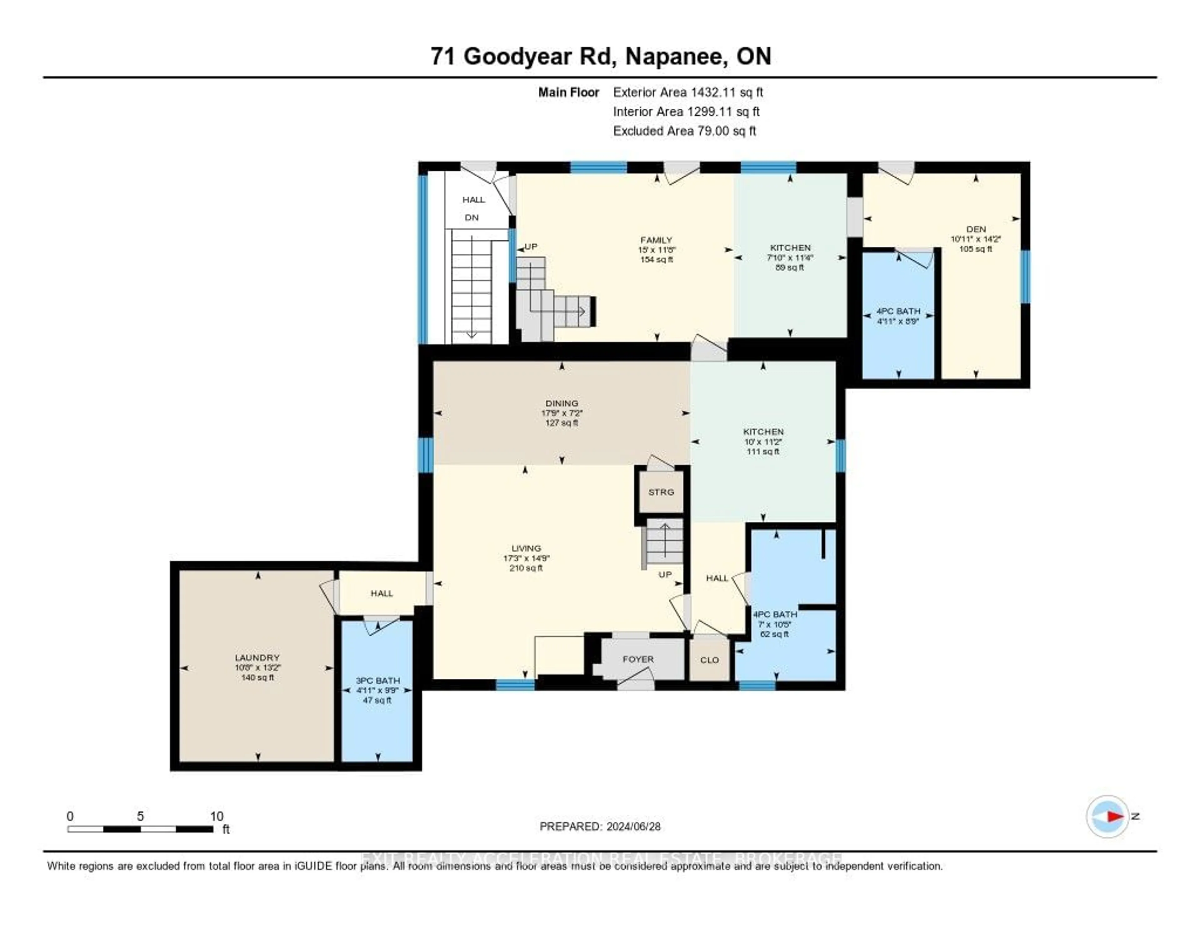 Floor plan for 71 GOODYEAR Rd, Greater Napanee Ontario K7R 3L2