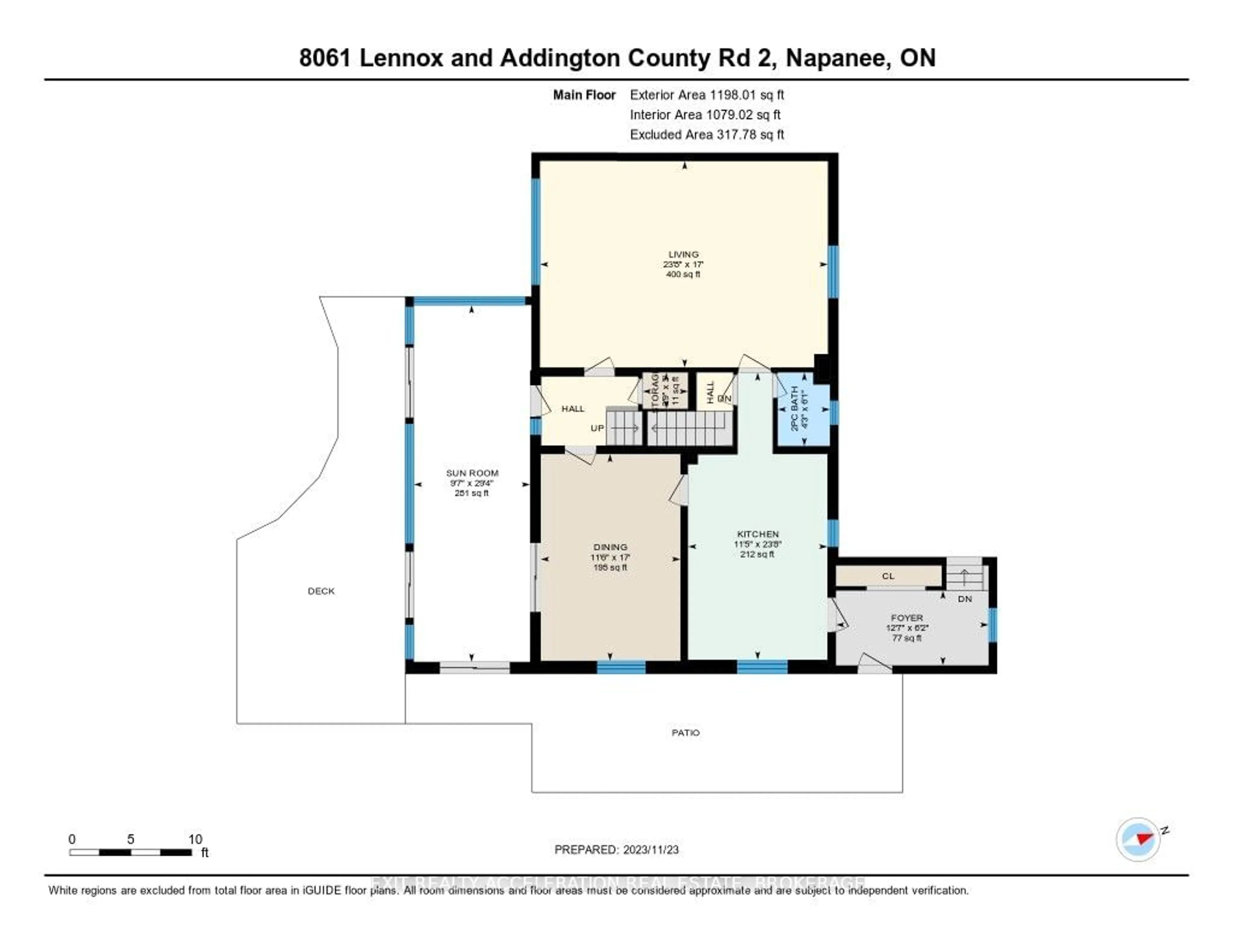 Floor plan for 8061 County Rd 2, Greater Napanee Ontario K0K 2W0