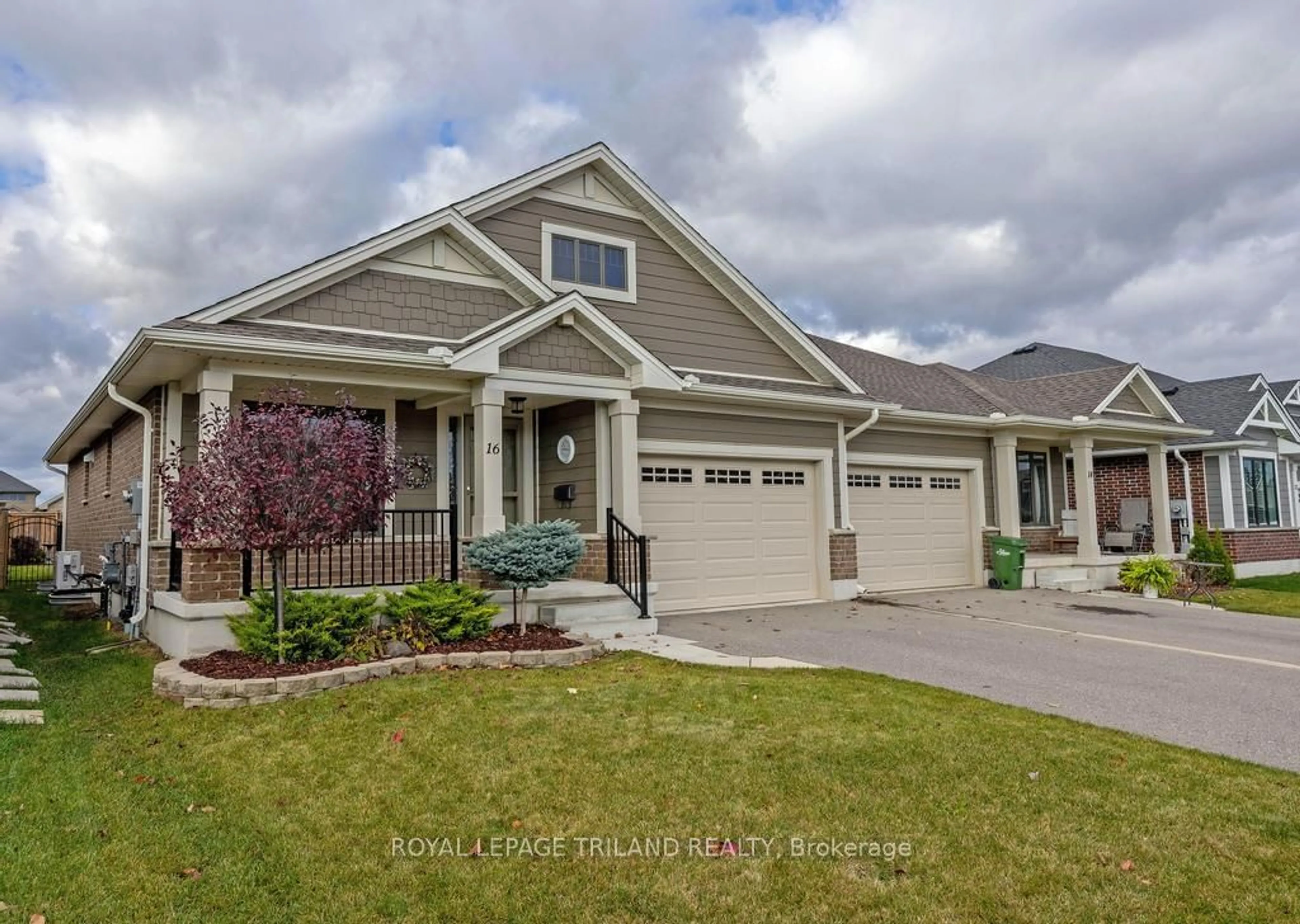 Frontside or backside of a home, cottage for 16 Ashberry Pl, St. Thomas Ontario N5R 0H7