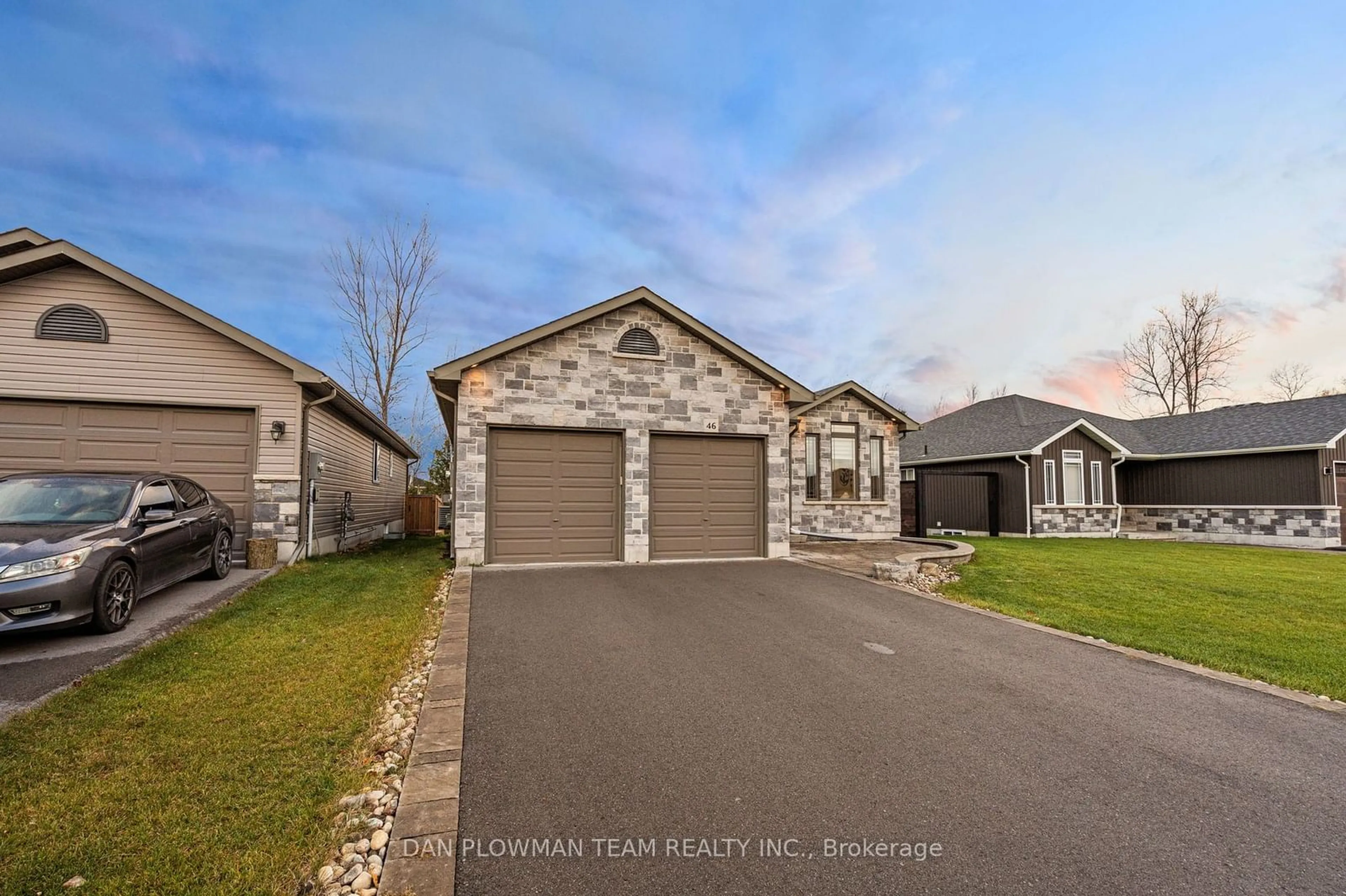 Frontside or backside of a home, the street view for 46 Birchmount St, Quinte West Ontario K8V 0C6