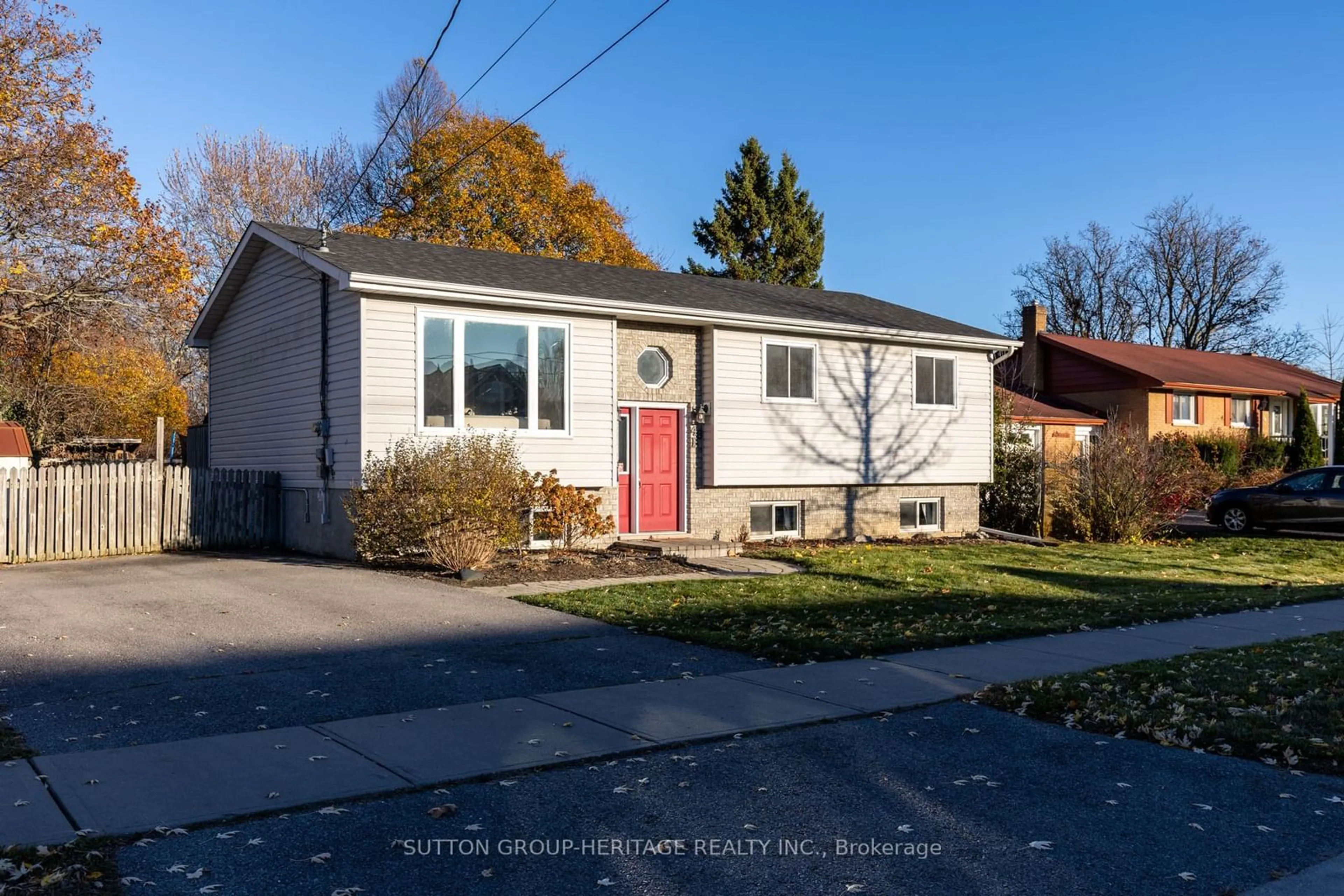 Frontside or backside of a home, the street view for 46B Coverdale Ave, Cobourg Ontario K9A 5M6