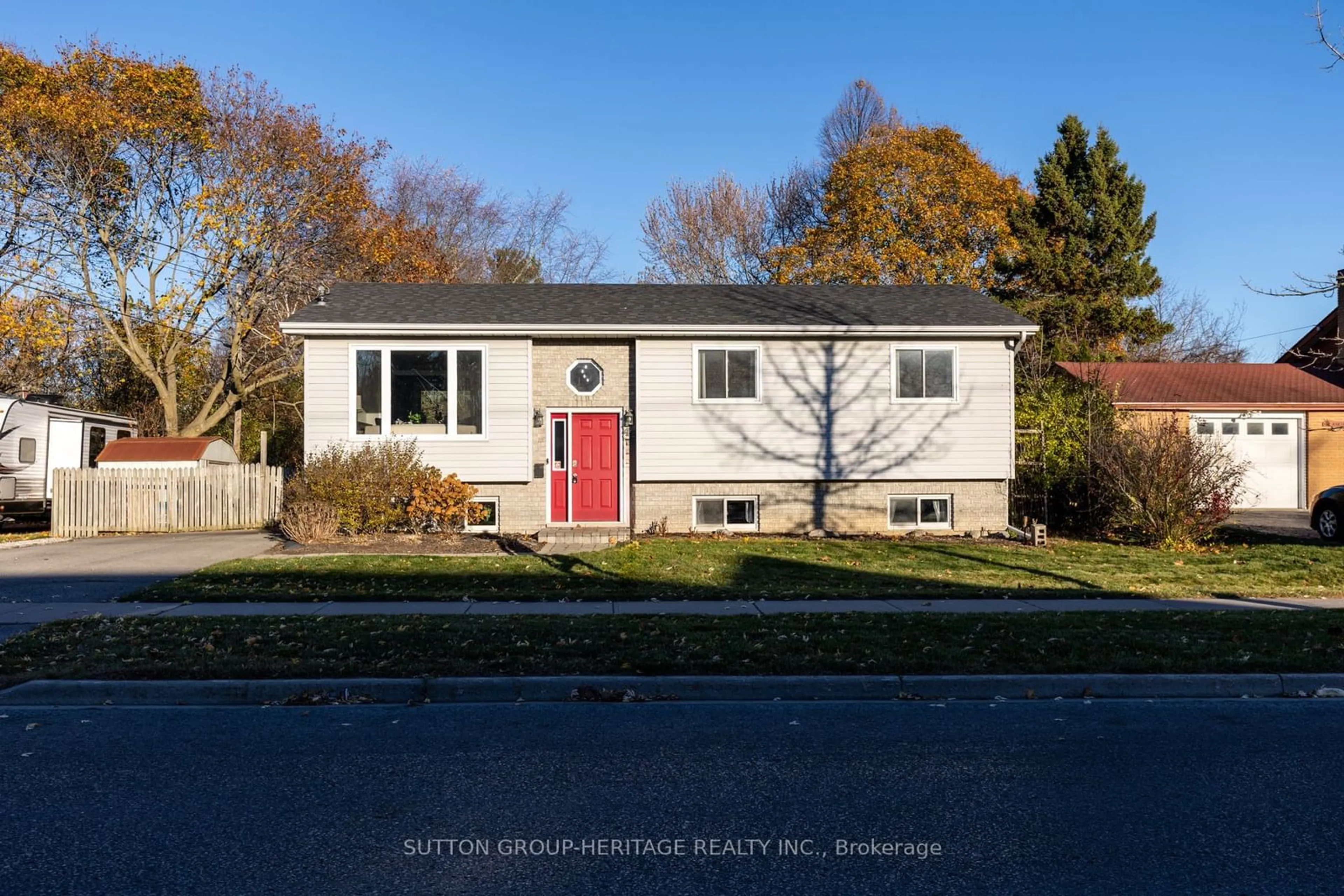 Frontside or backside of a home, the street view for 46B Coverdale Ave, Cobourg Ontario K9A 5M6