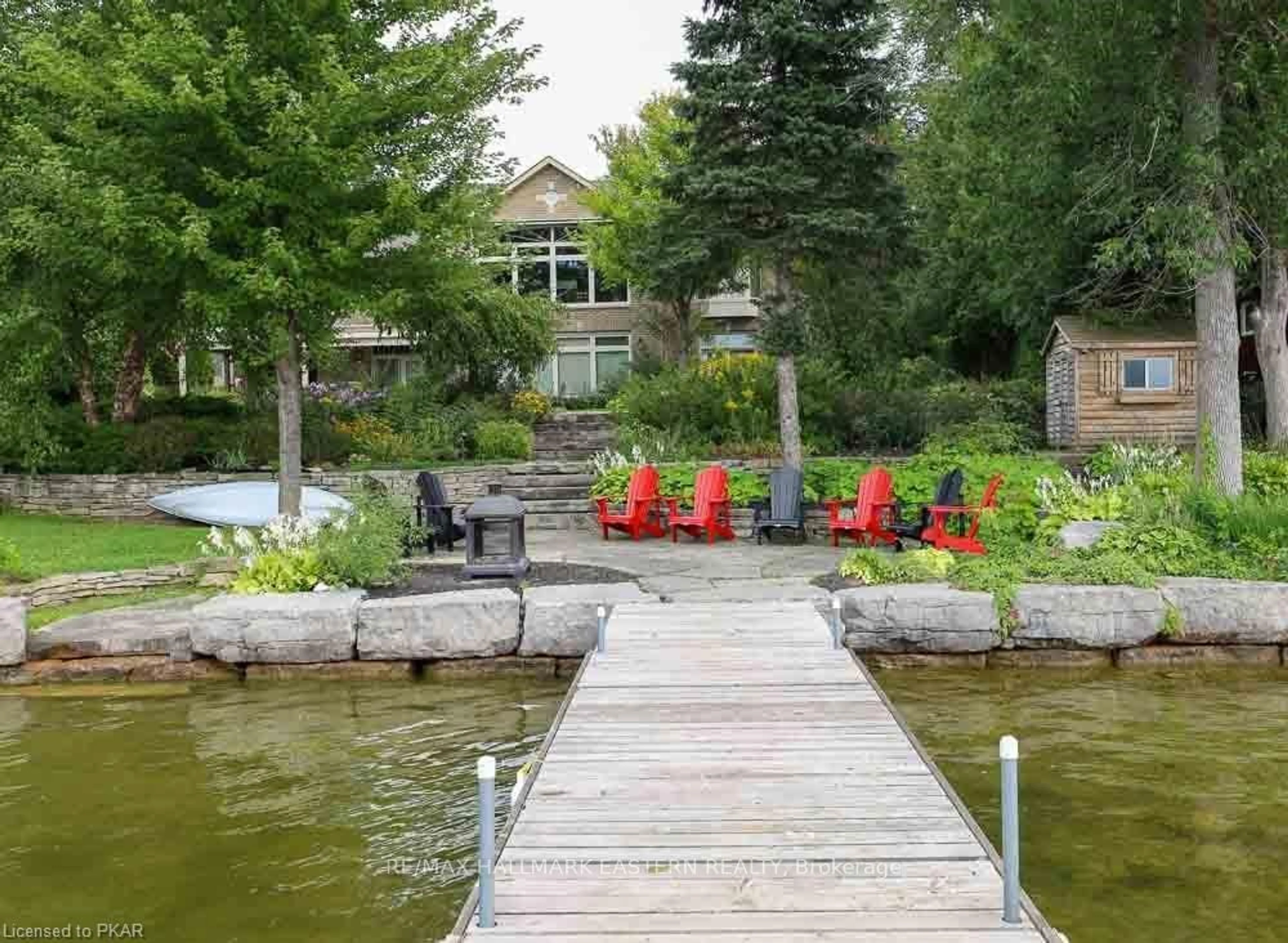 Patio, cottage for 1728 Westview Point Rd, Smith-Ennismore-Lakefield Ontario K0L 2H0