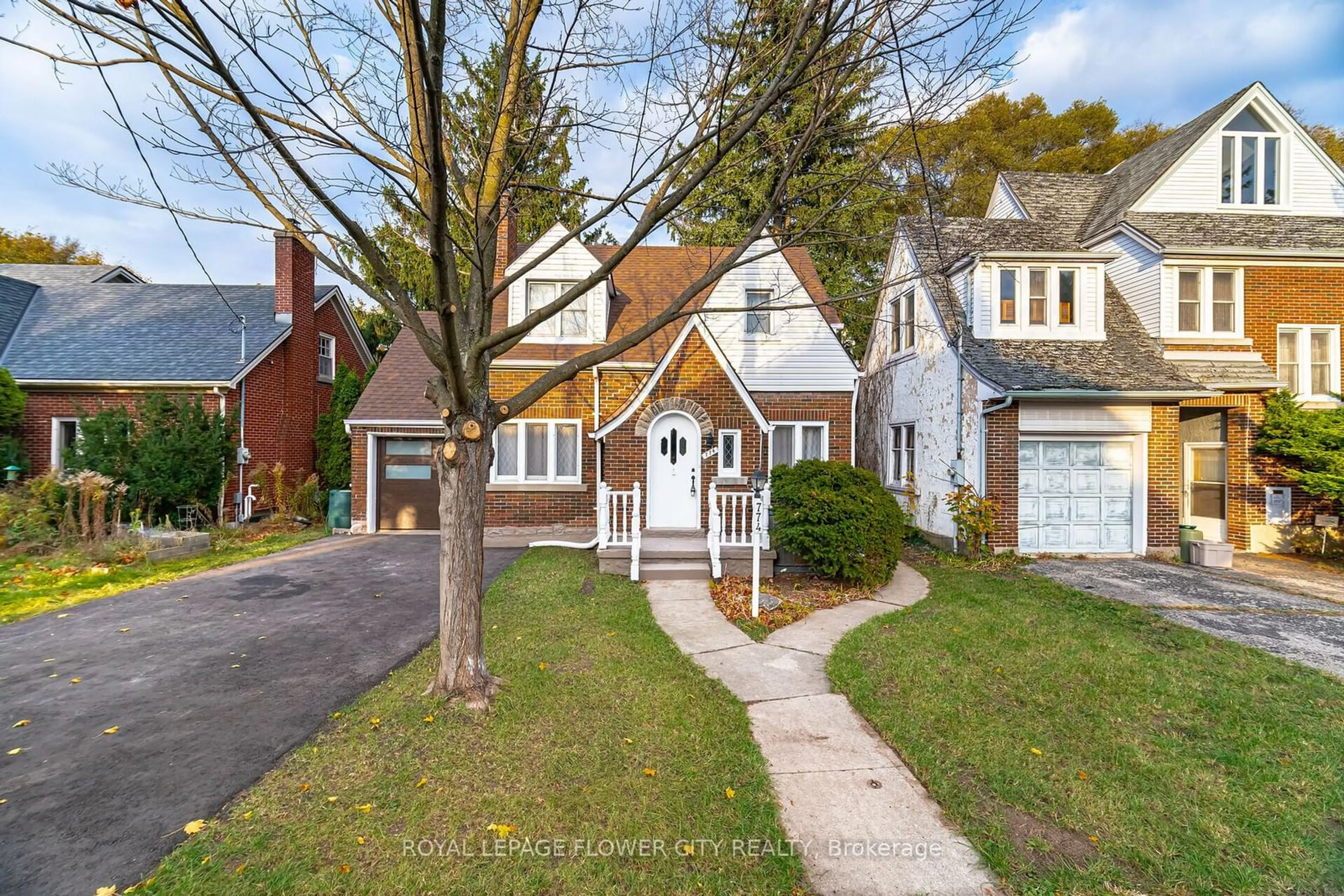 Frontside or backside of a home, the street view for 774 Belmont Ave, Kitchener Ontario N2M 1P4