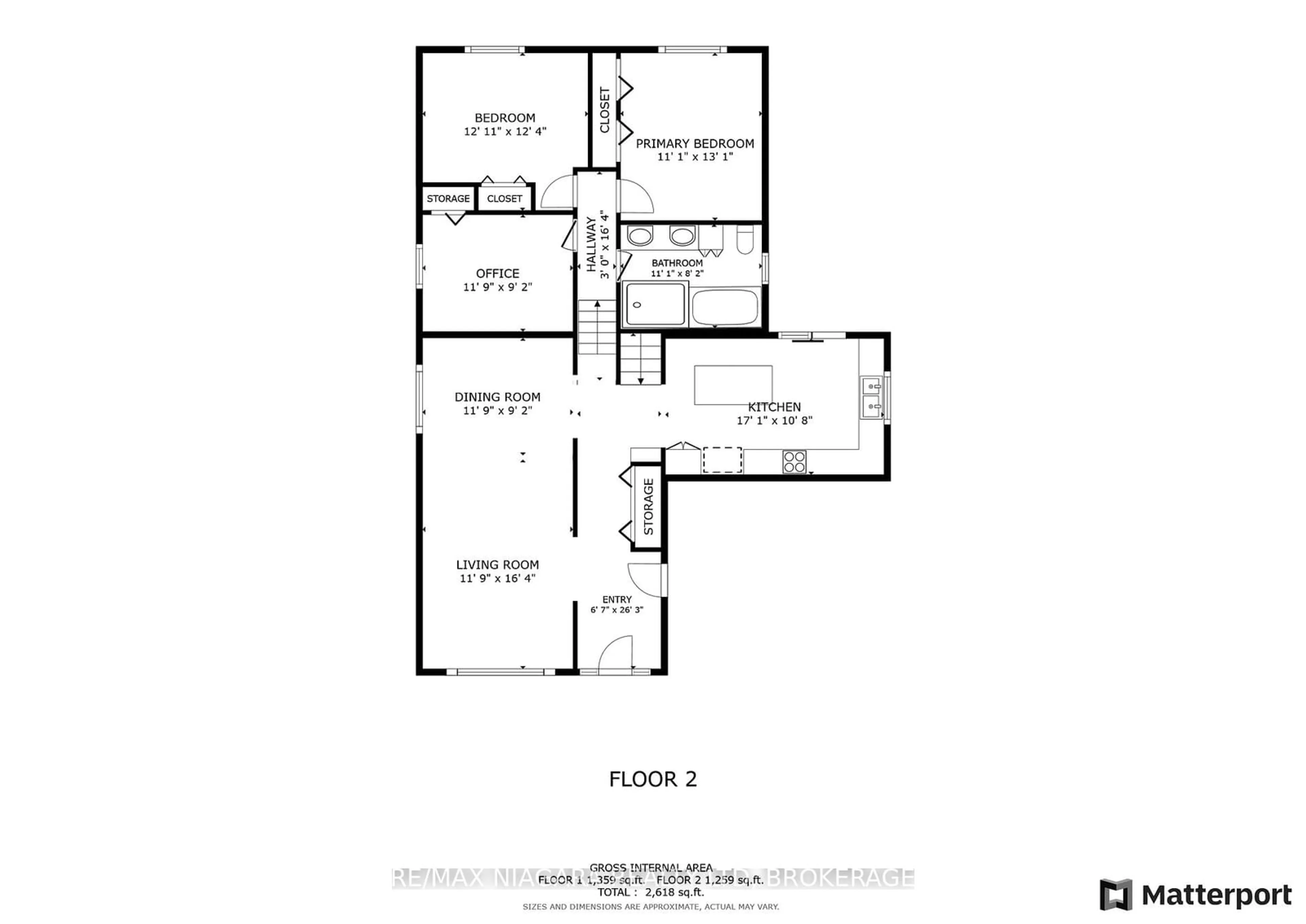 Floor plan for 104 Whiteoak Cres, Welland Ontario L3C 6E6