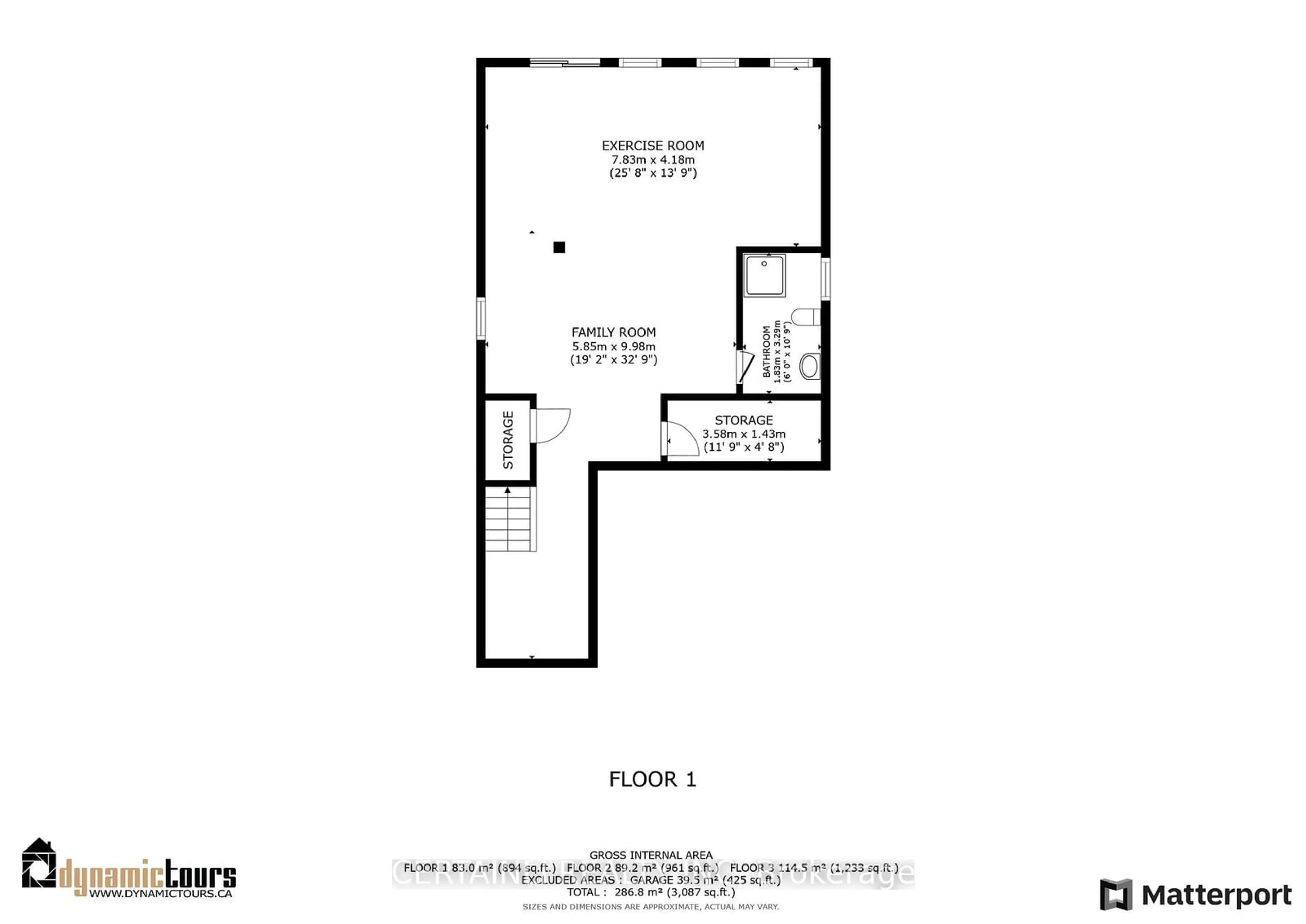 Floor plan for 1984 Wateroak Dr, London Ontario N6G 0M6