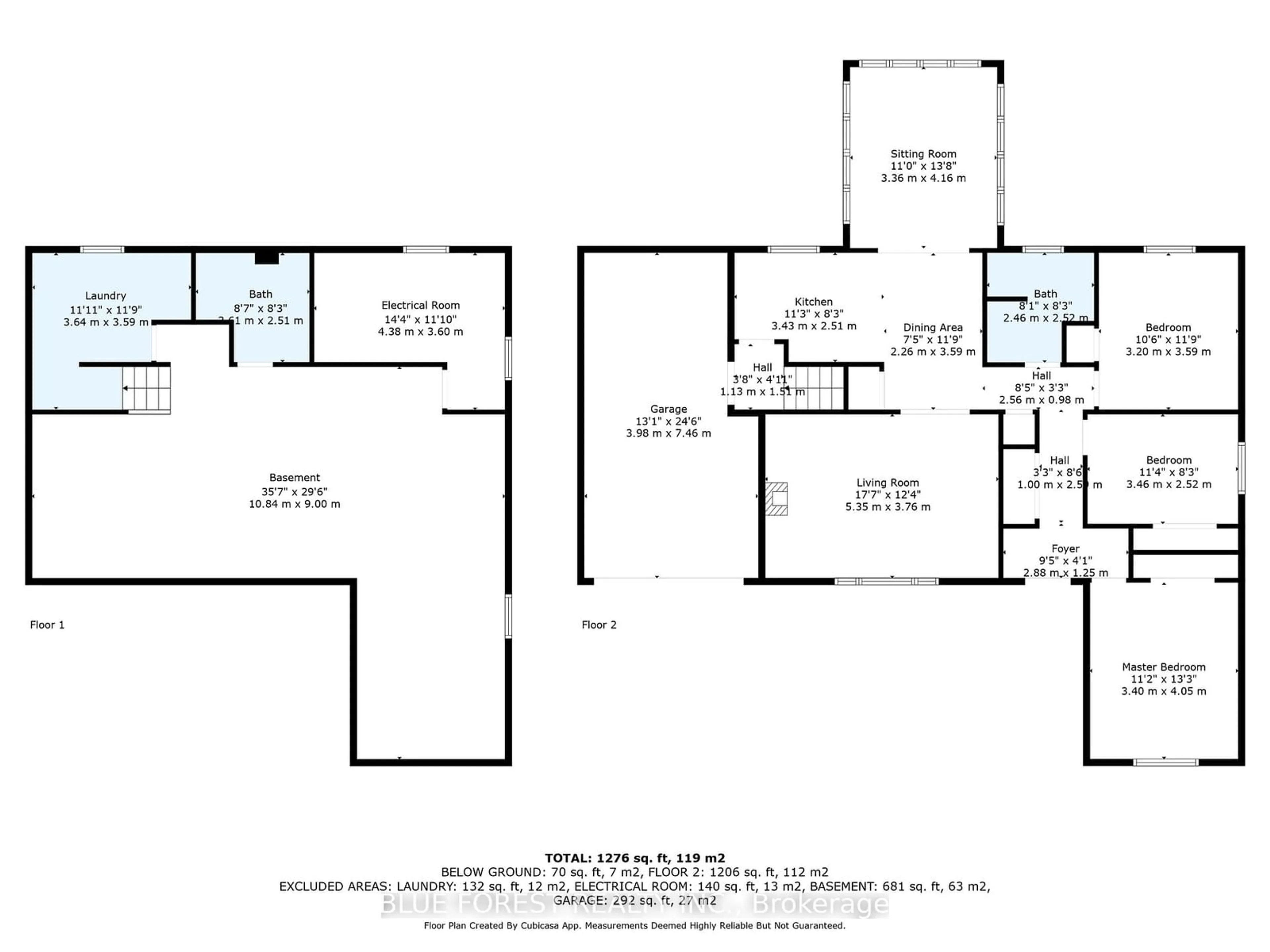 Floor plan for 53 David St, Chatham-Kent Ontario N0P 2C0