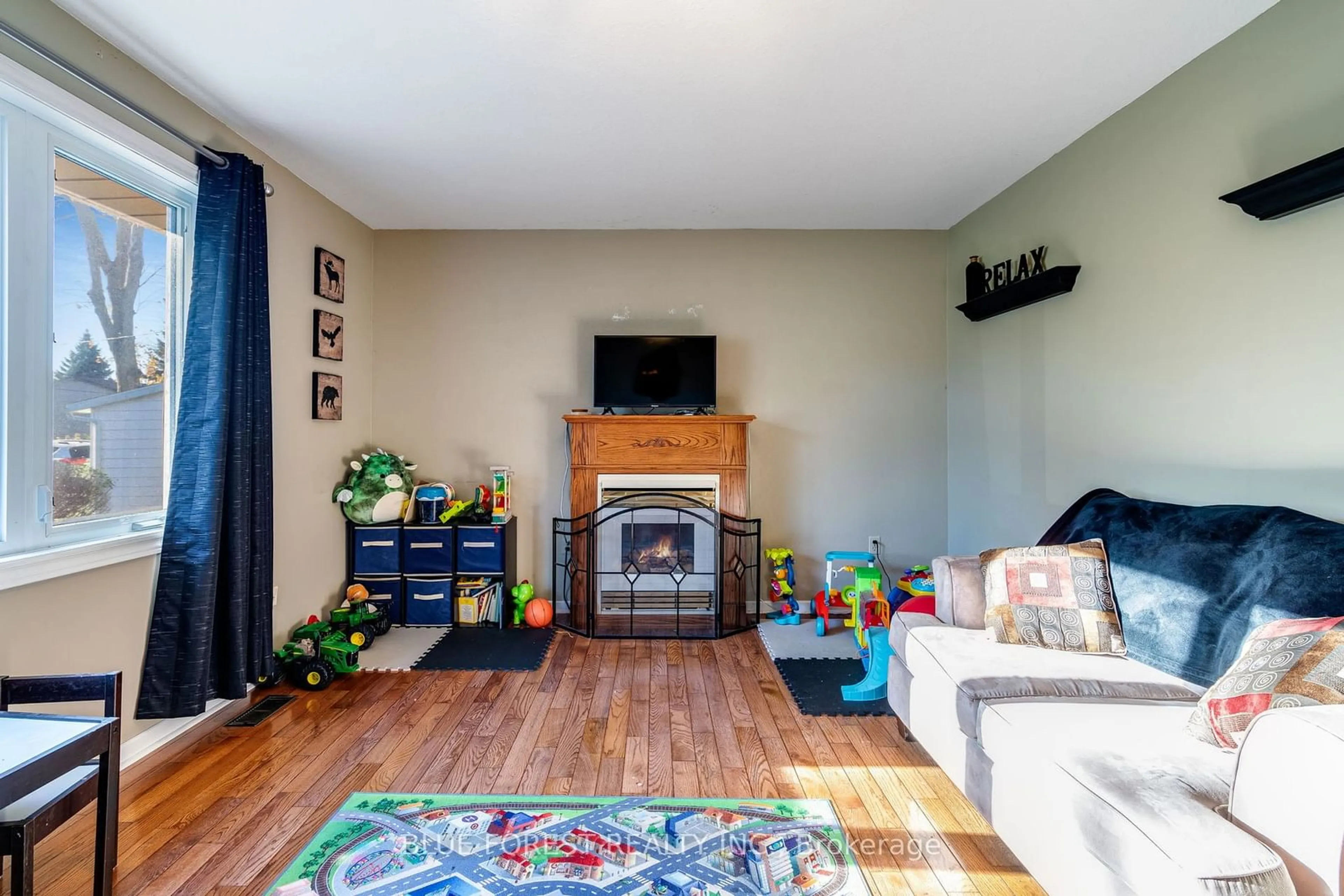 Living room, wood floors for 53 David St, Chatham-Kent Ontario N0P 2C0