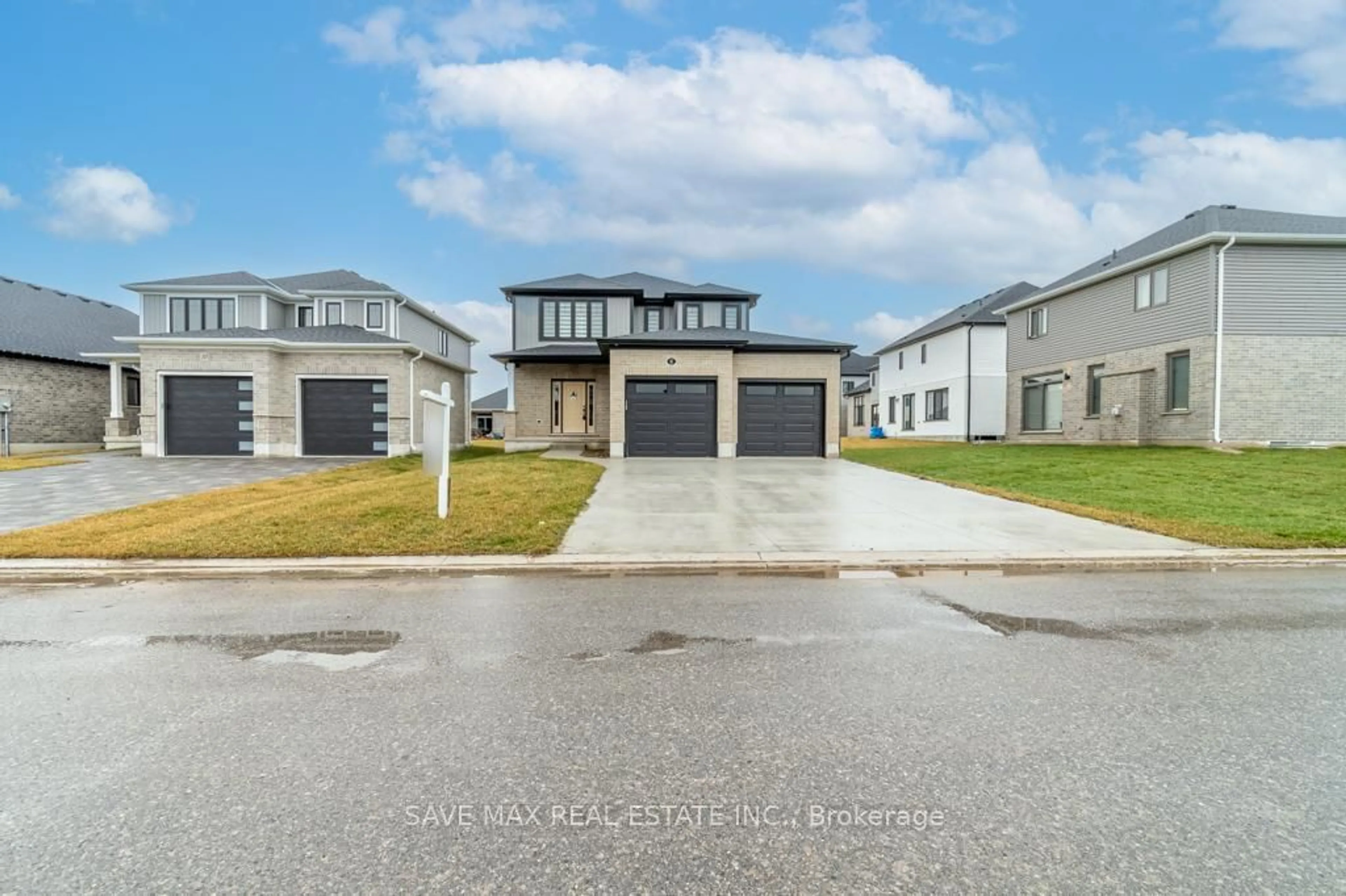 Frontside or backside of a home, the street view for 6 TRIEBNER St, South Huron Ontario N0M 1S2