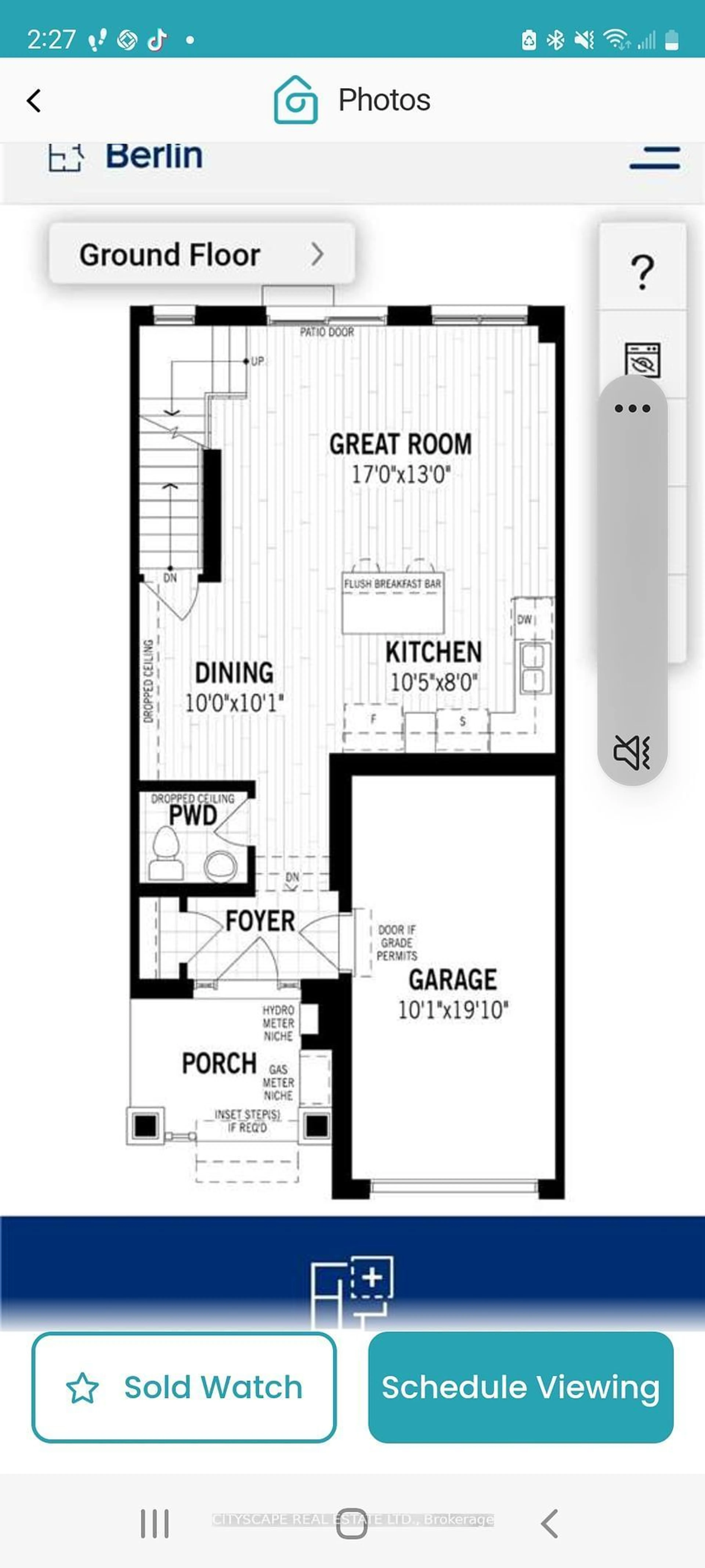 Floor plan for 70 Forestwalk St, Kitchener Ontario N2R 0S3