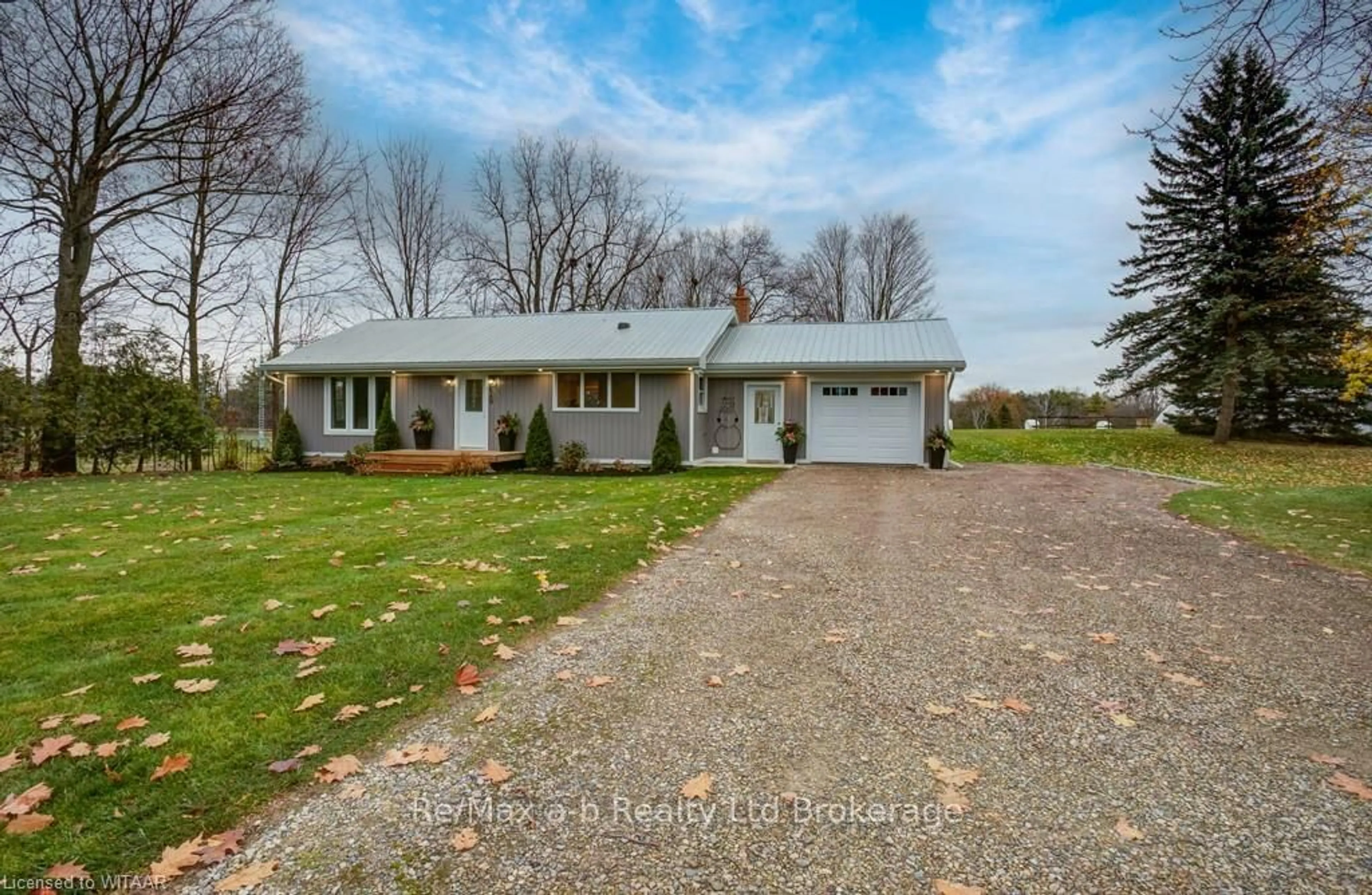 Frontside or backside of a home, the street view for 649 Main St, Norwich Ontario N0J 1C0