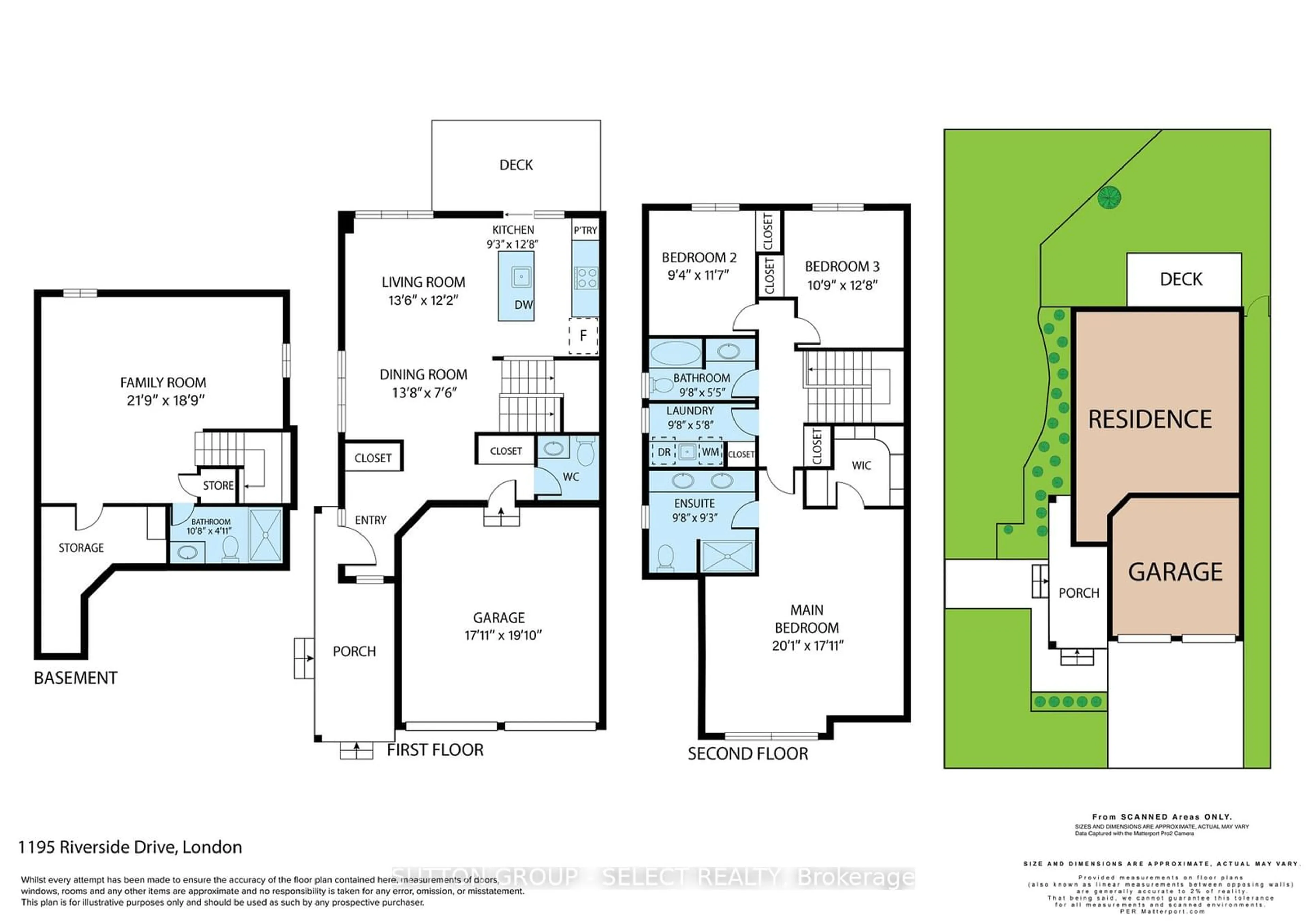 Floor plan for 1195 Riverside Dr #1, London Ontario N6H 0K4