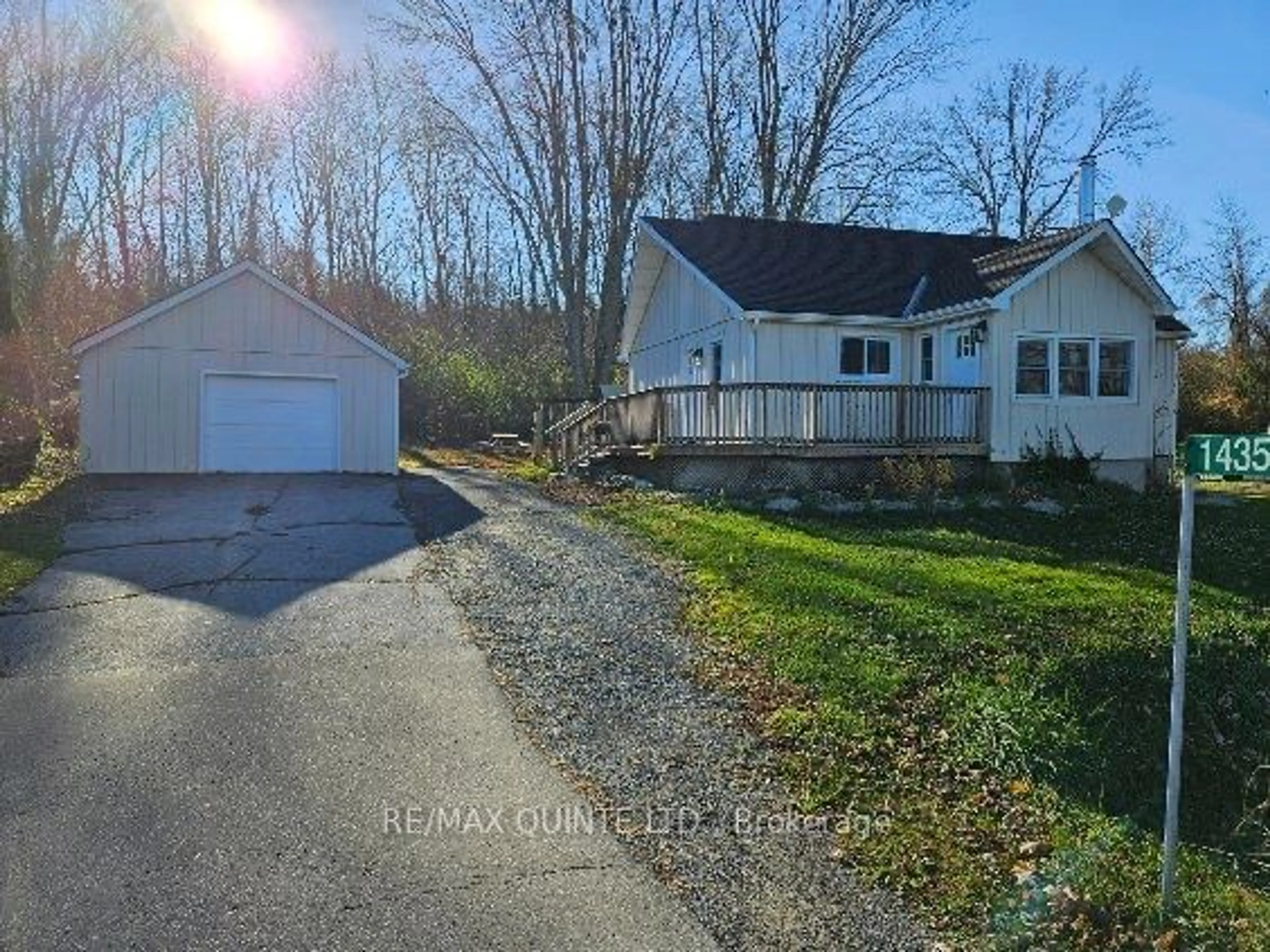 Frontside or backside of a home, cottage for 1435 County Road 3, Prince Edward County Ontario K0K 1L0