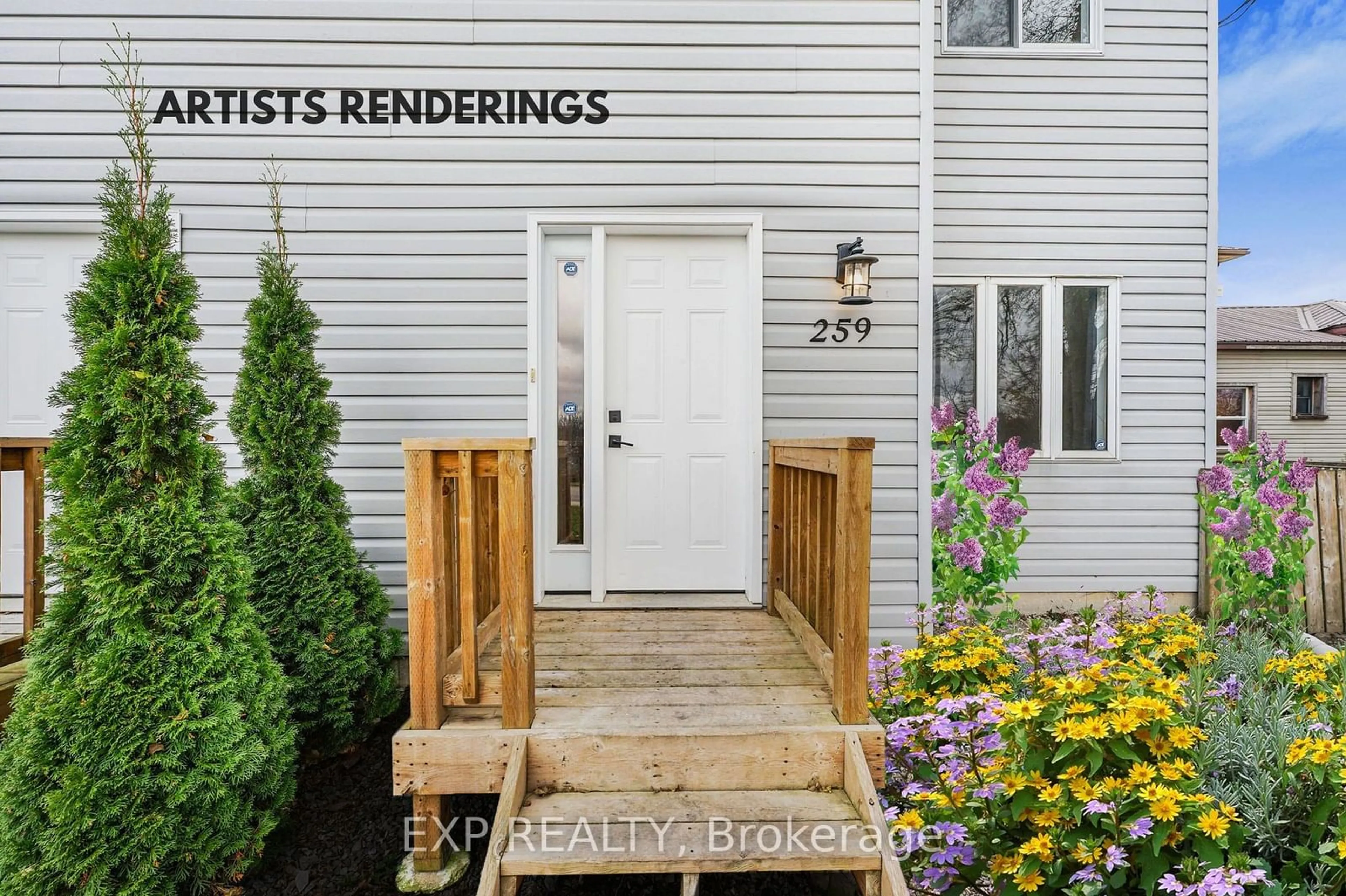 Indoor entryway, wood floors for 259 Charles St, Ingersoll Ontario N5C 2M5