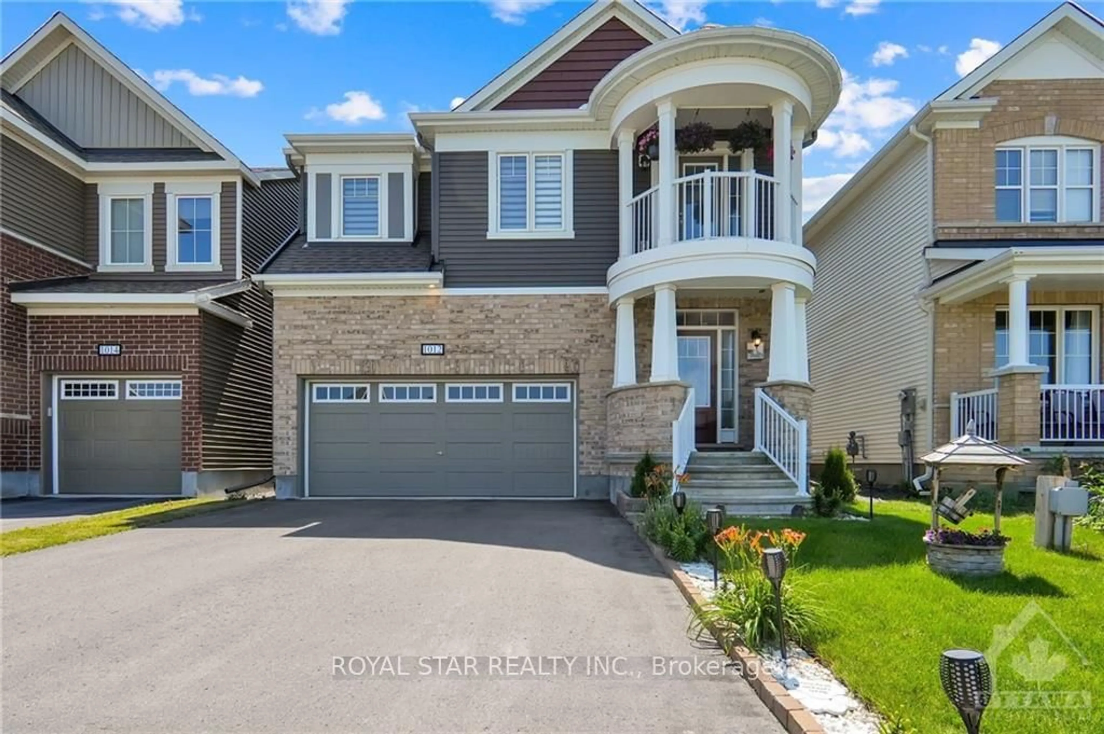 Frontside or backside of a home, the street view for 1012 LABURNUM Walk, Kanata Ontario K2V 0N4