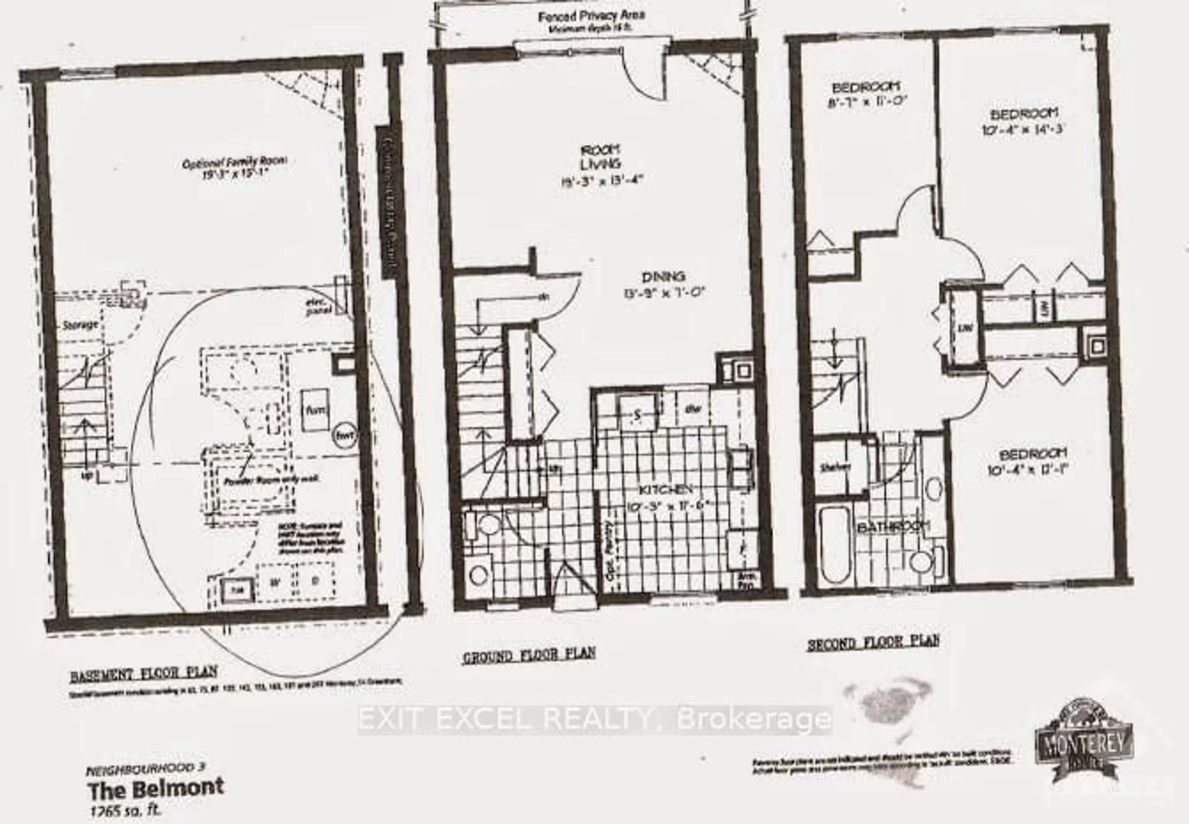 Floor plan for 9 MONTEREY Dr, South of Baseline to Knoxdale Ontario K2H 7A9