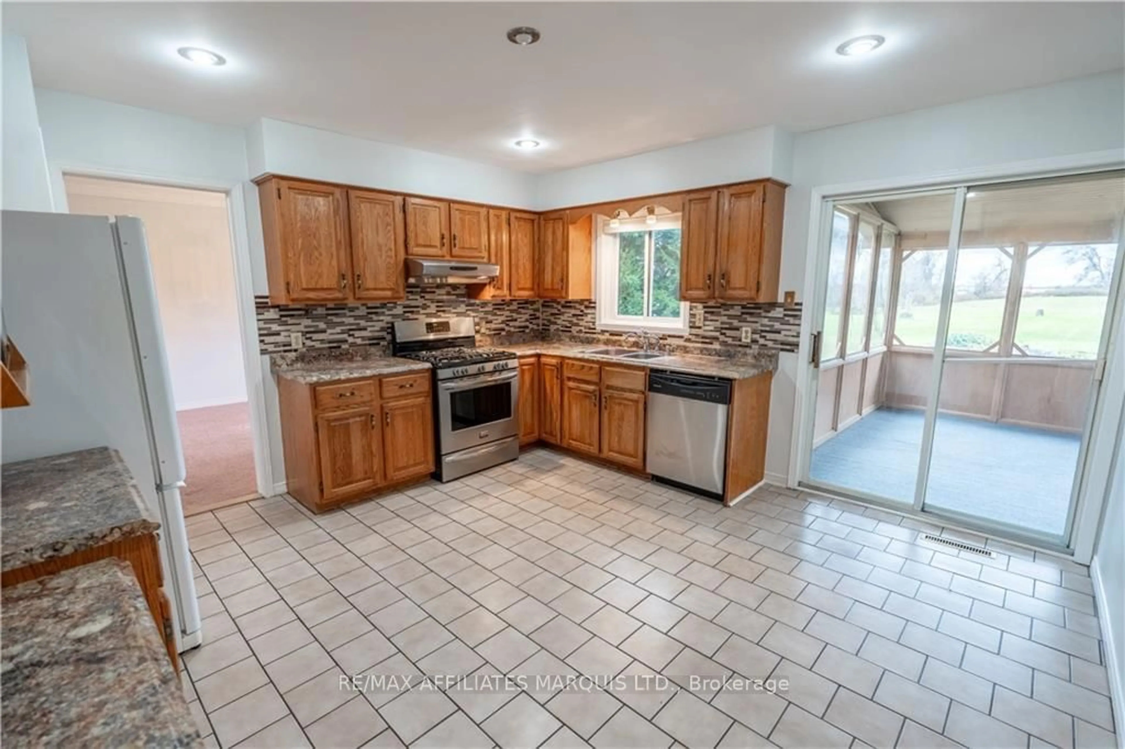 Kitchen, ceramic floors, cottage for 6324 PURCELL Rd, South Glengarry Ontario K6H 7R6