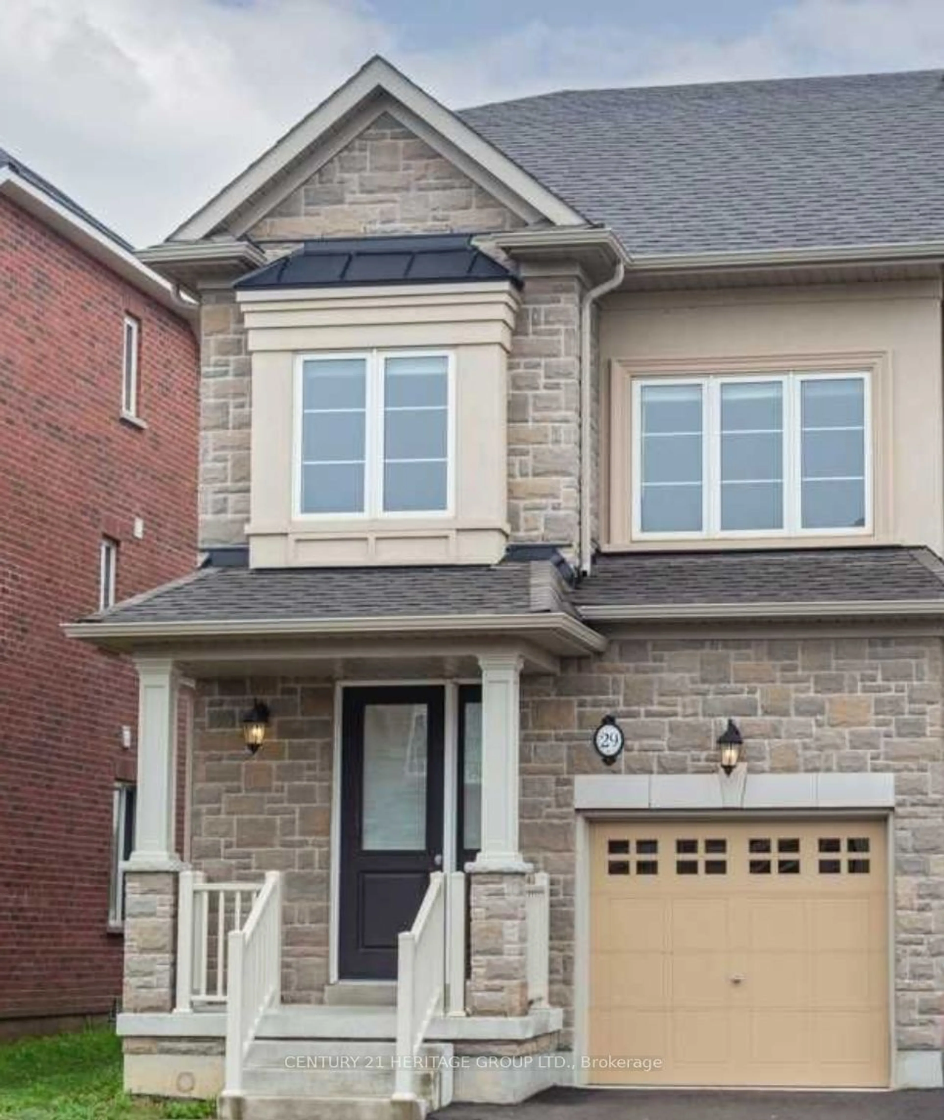 Home with brick exterior material for 29 Bayonne Dr, Hamilton Ontario L8J 0L2