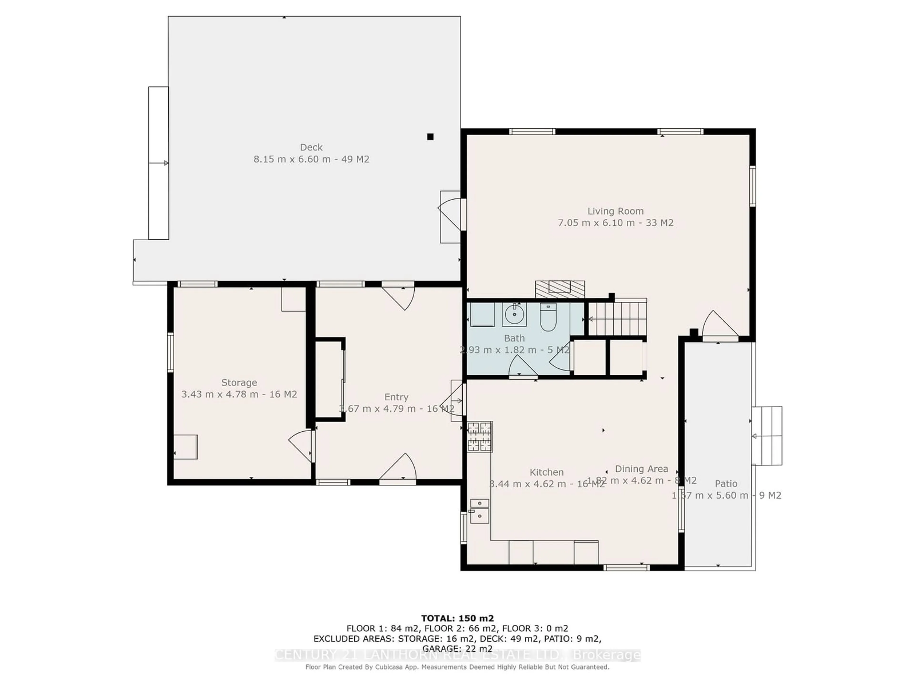 Floor plan for 82 Forsyth St, Marmora and Lake Ontario K0K 2M0