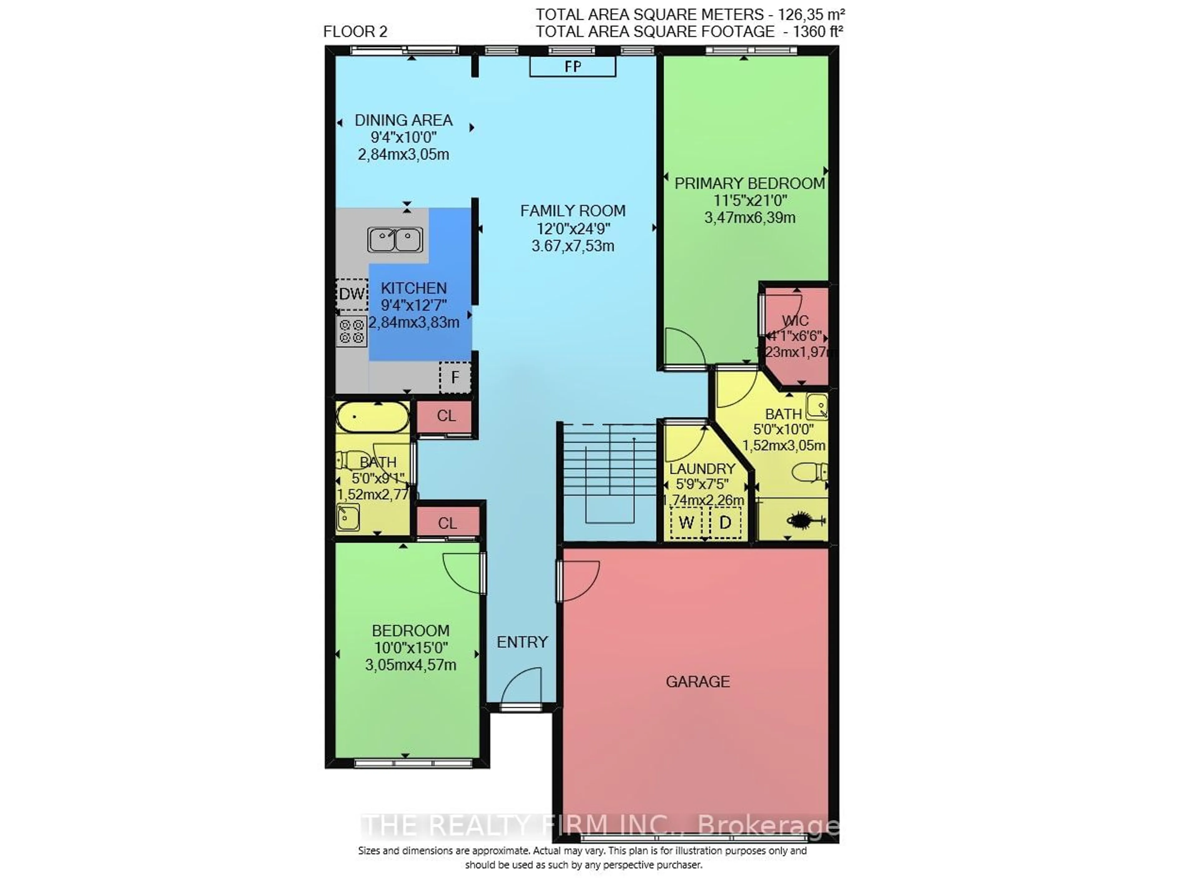 Floor plan for 2025 Meadowgate Blvd #257, London Ontario N6M 1K9