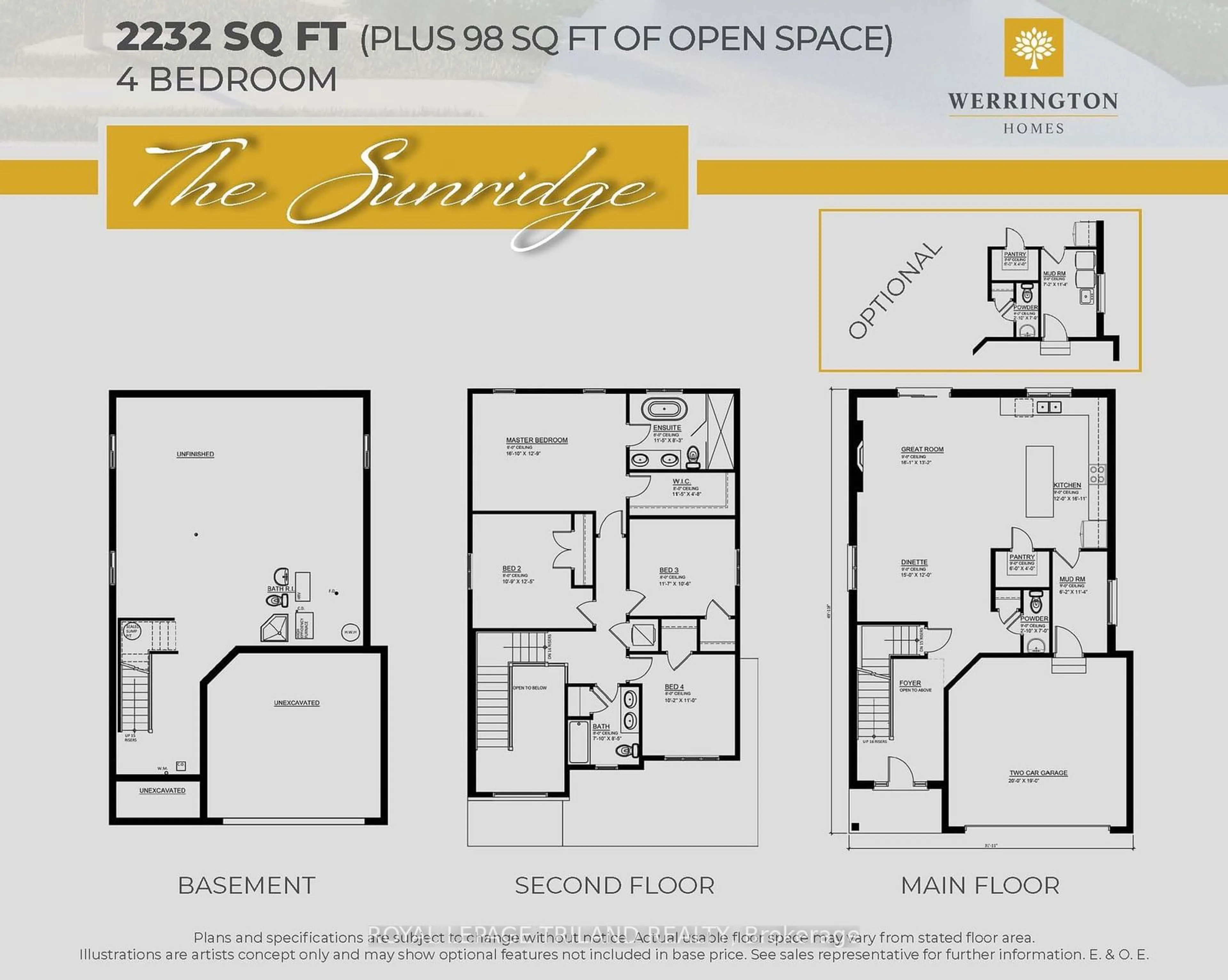 Floor plan for 16 Allister Dr, Middlesex Centre Ontario N0L 1R0