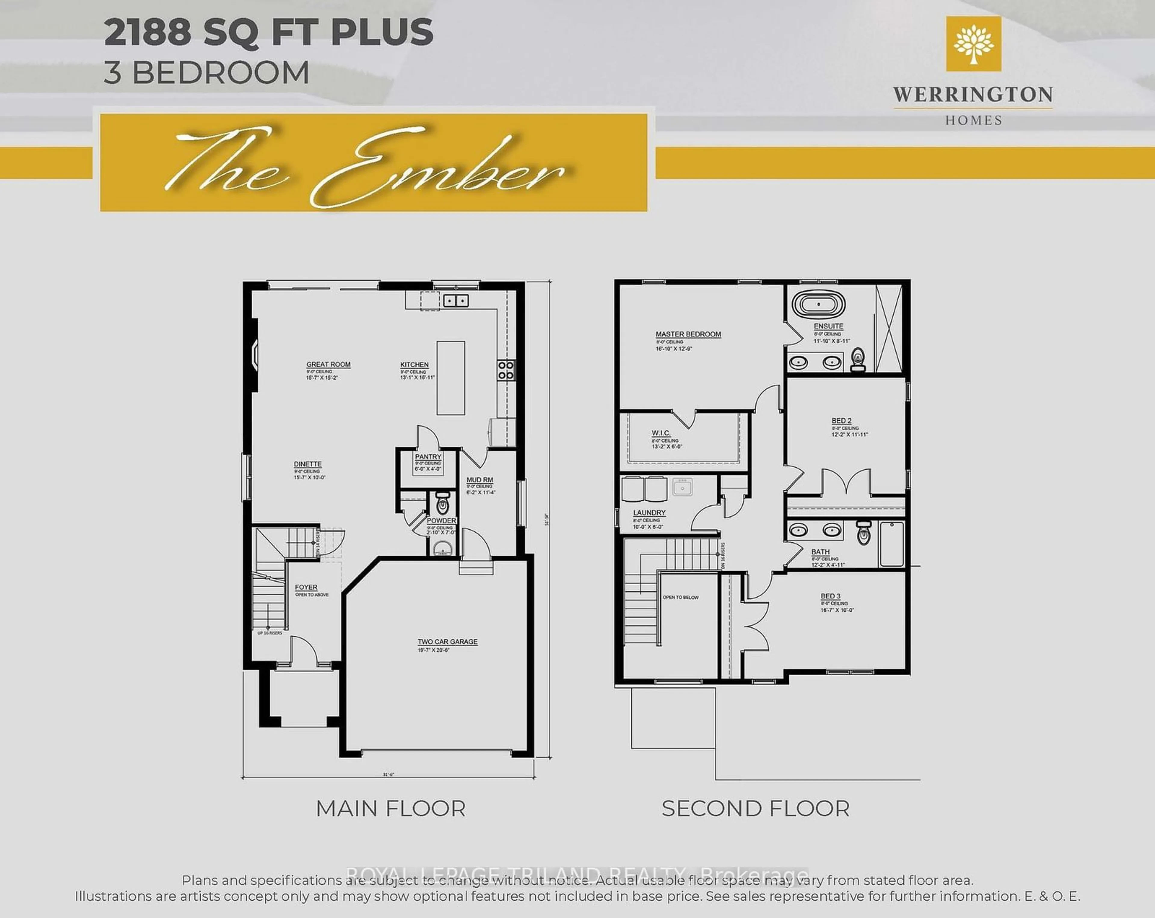 Floor plan for 12 Allister Dr, Middlesex Centre Ontario N0L 1R0