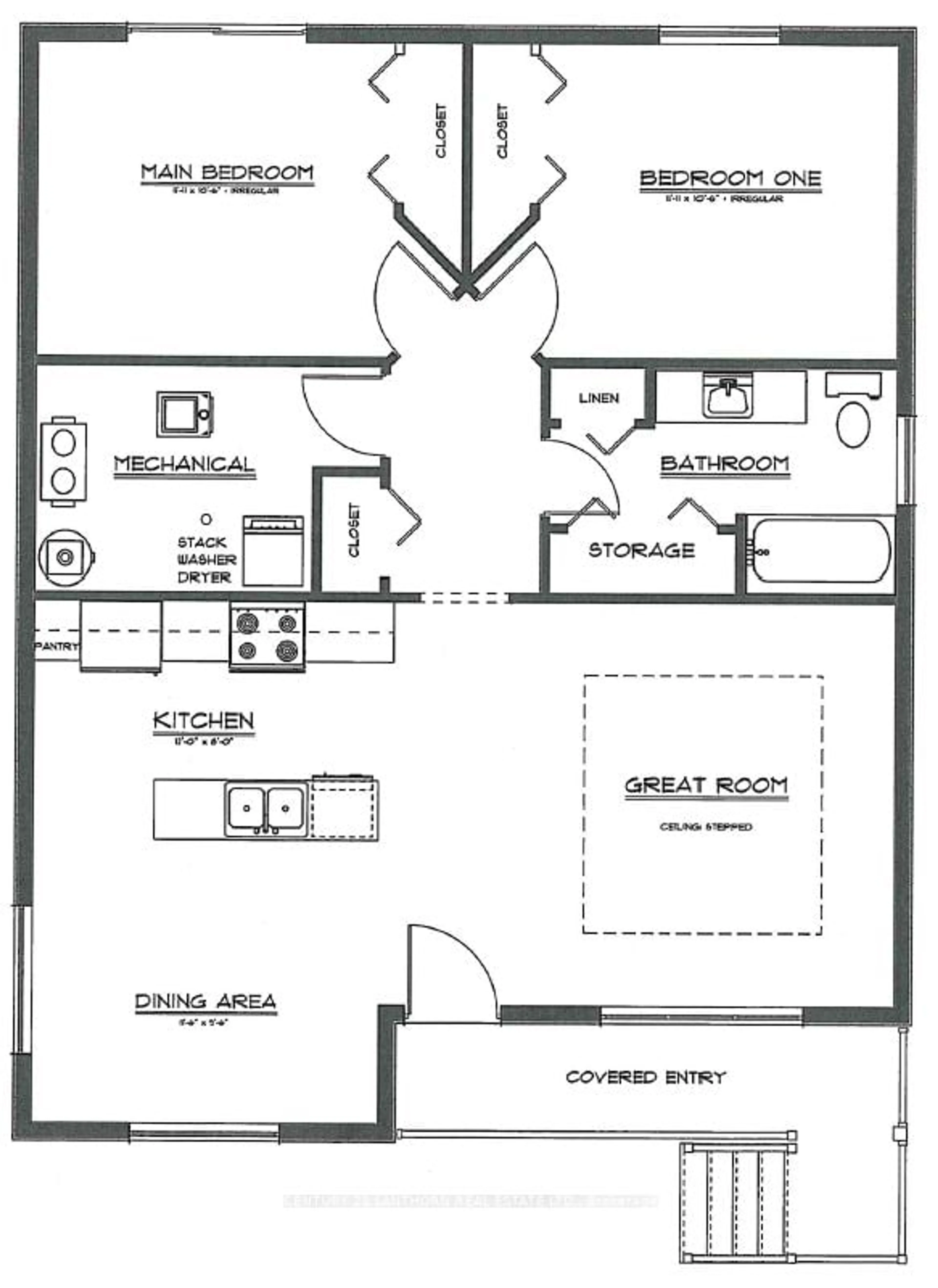 Floor plan for 2 Gladstone St, Centre Hastings Ontario K0K 2K0