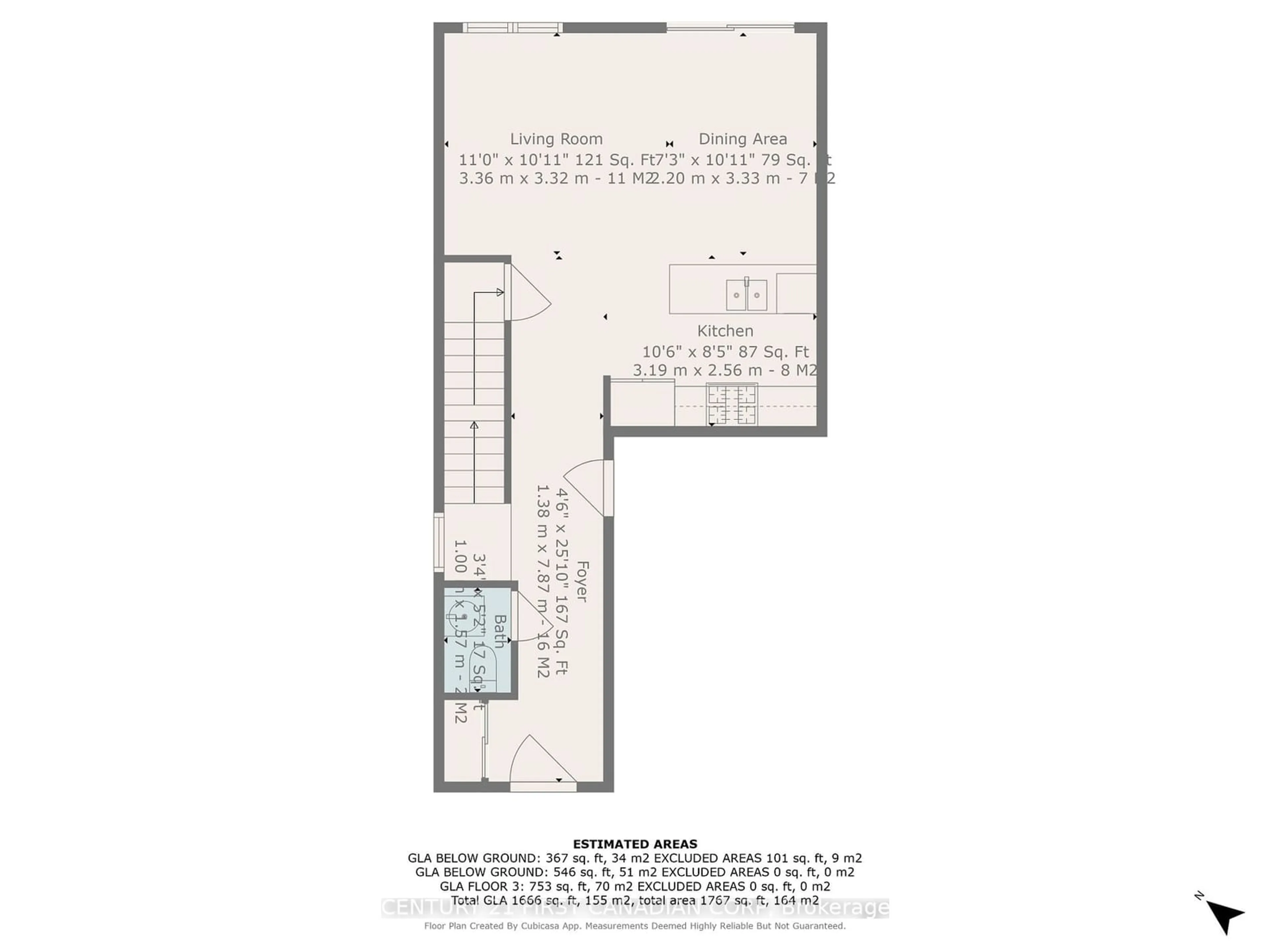 Floor plan for 743 Guiness Way, London Ontario N5X 0C6