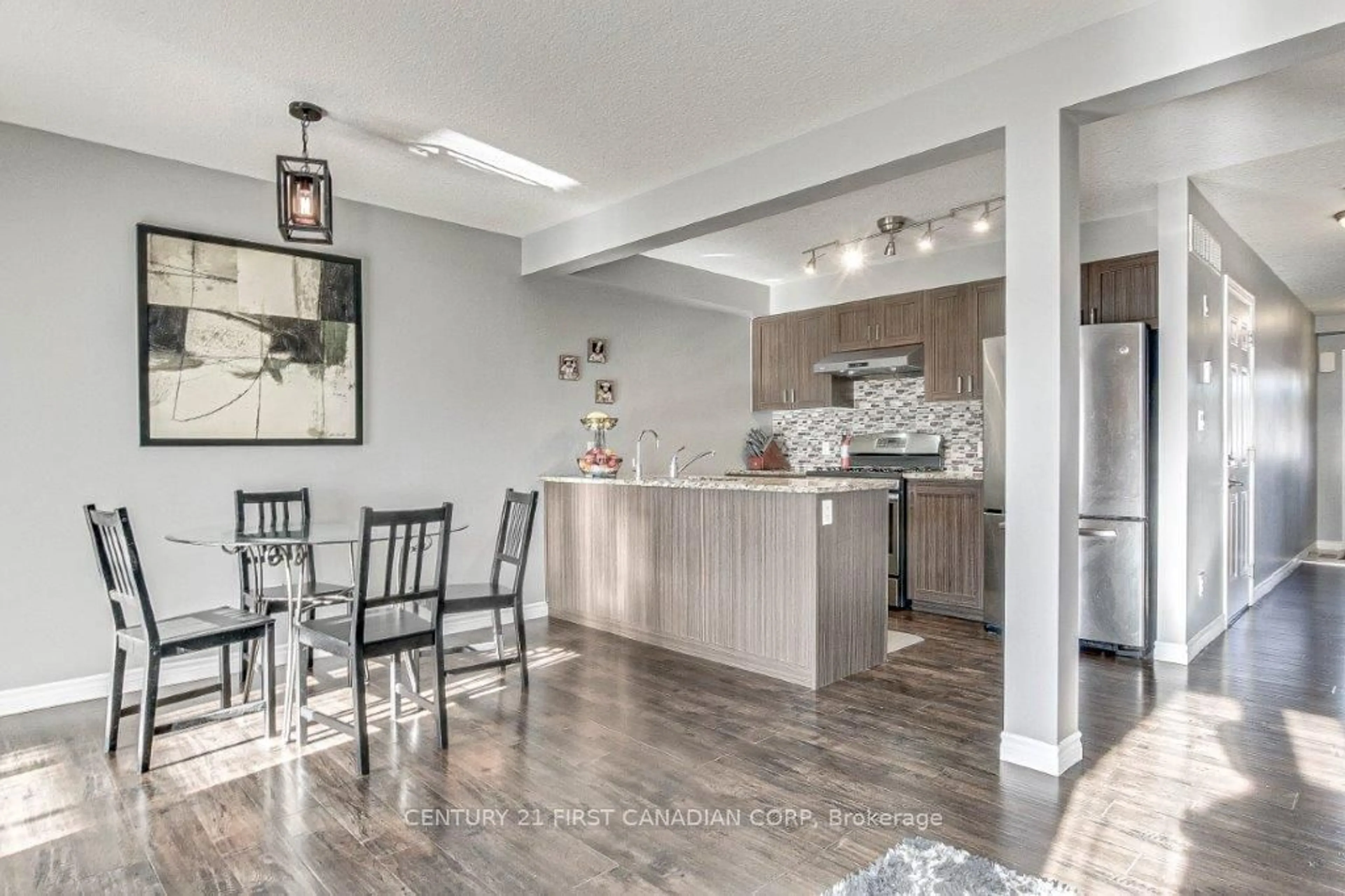 Open concept kitchen for 743 Guiness Way, London Ontario N5X 0C6