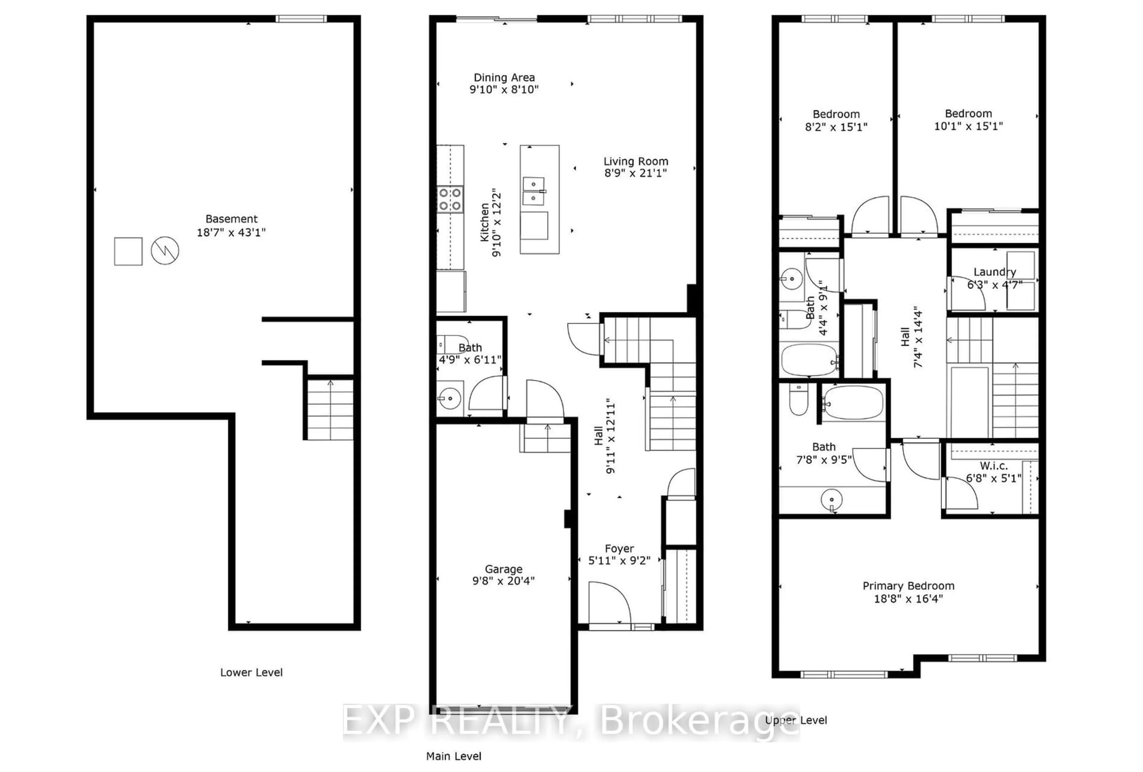 Floor plan for 98 Pony Way, Kitchener Ontario N2R 0R8