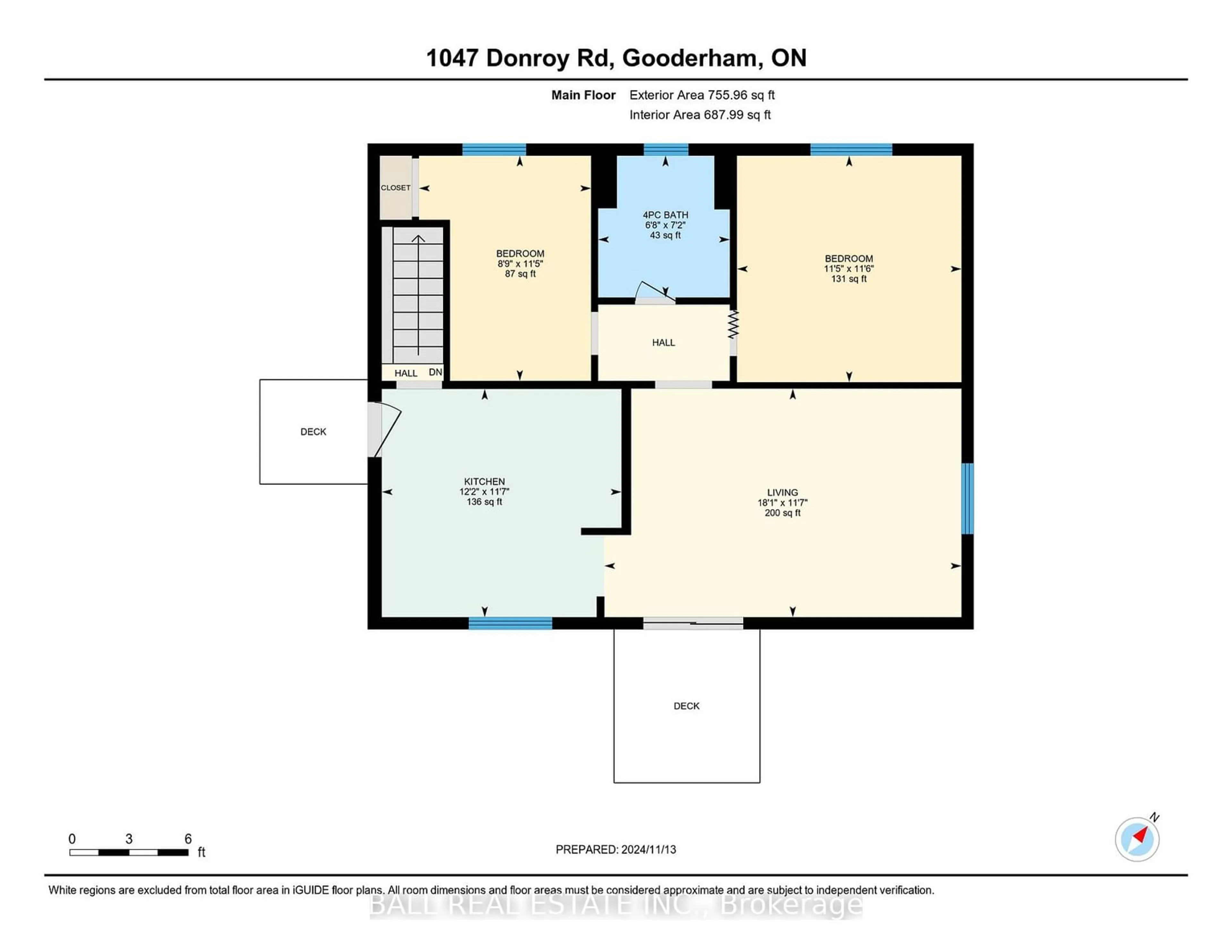 Floor plan for 1047 Donroy Rd, Highlands East Ontario K0M 1R0