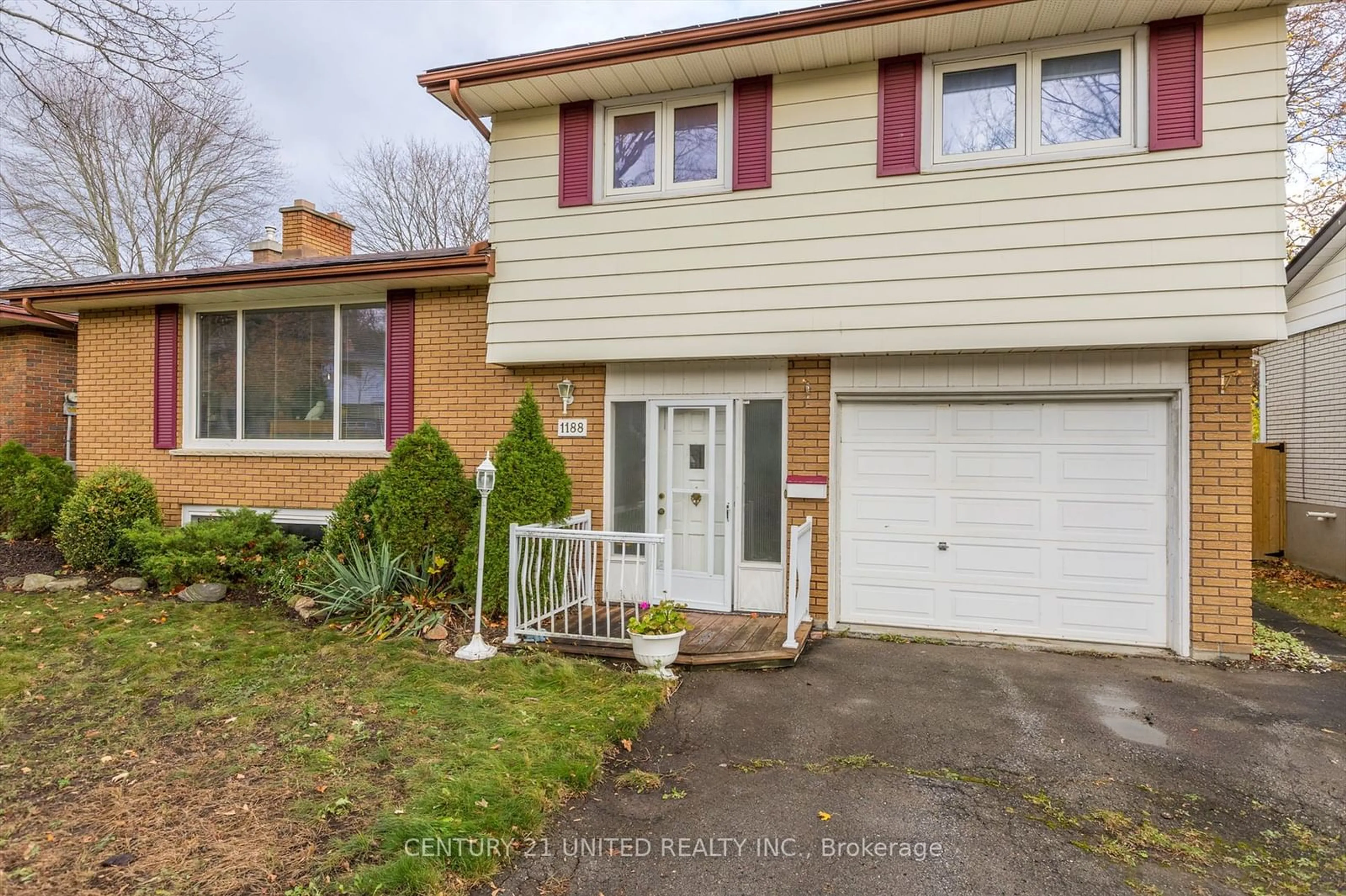 Frontside or backside of a home, the street view for 1188 Huron St, Peterborough Ontario K9H 6V5