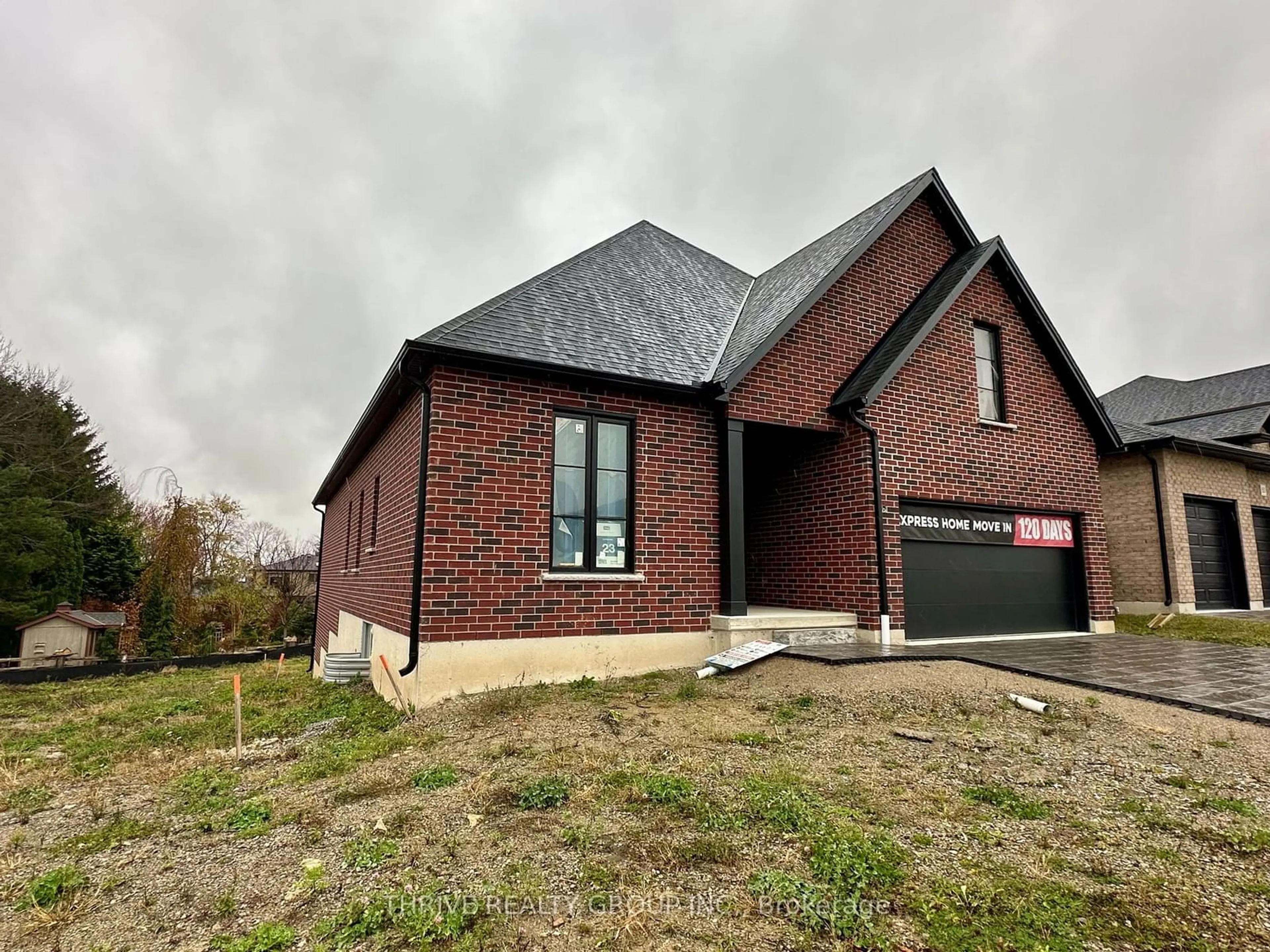 Home with brick exterior material for 59 Basil Cres, Middlesex Centre Ontario N0M 2A0